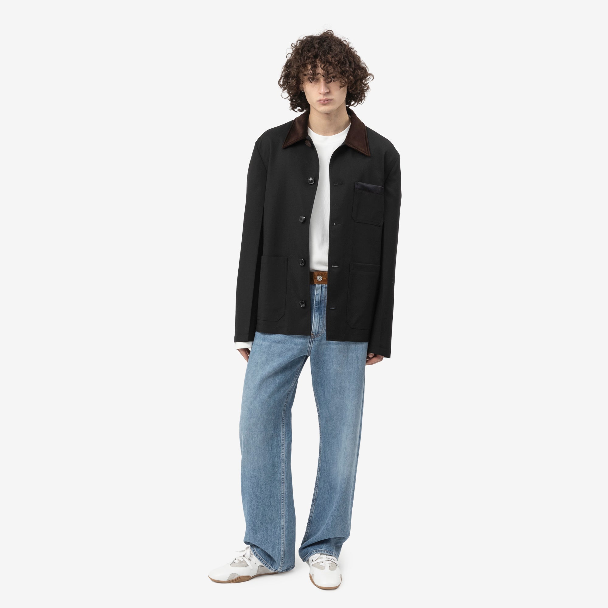 Acne Studios Leather Lace - Up Shoes Off White - 2