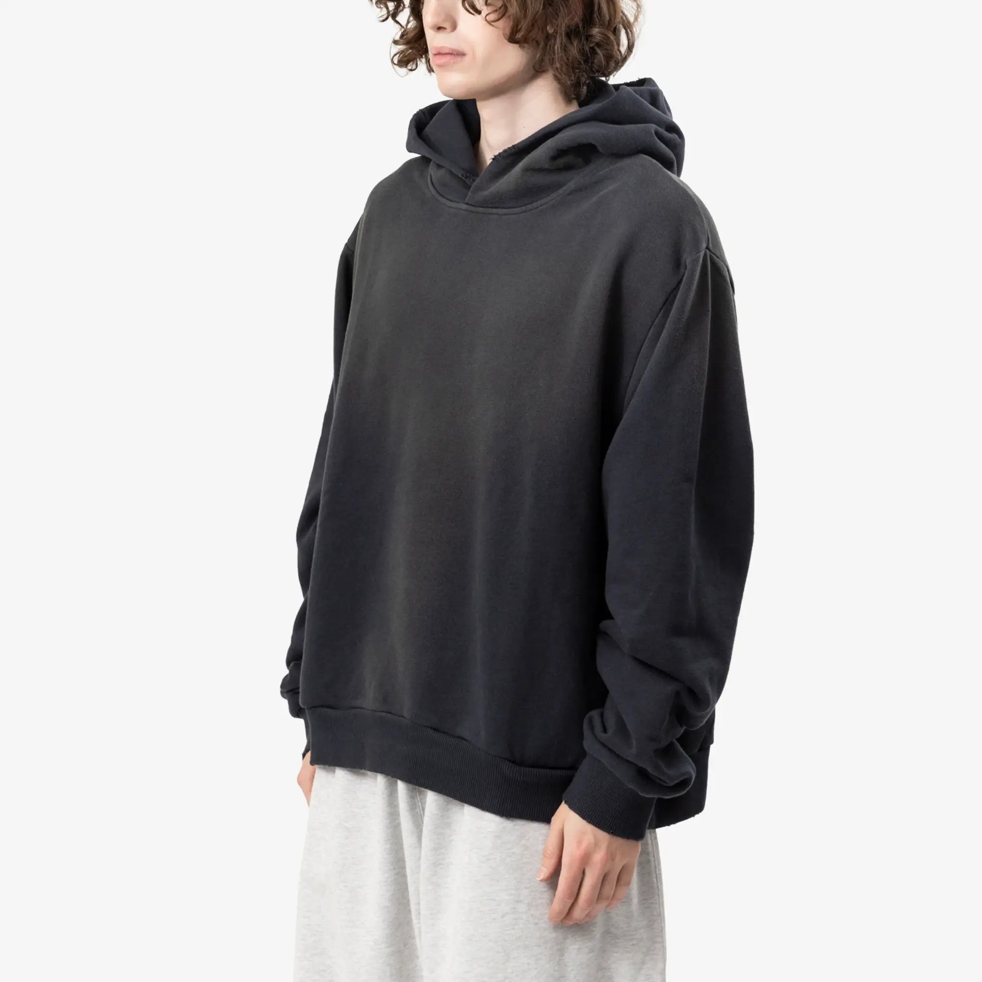 Acne Studios Logo Hoody Black - 3