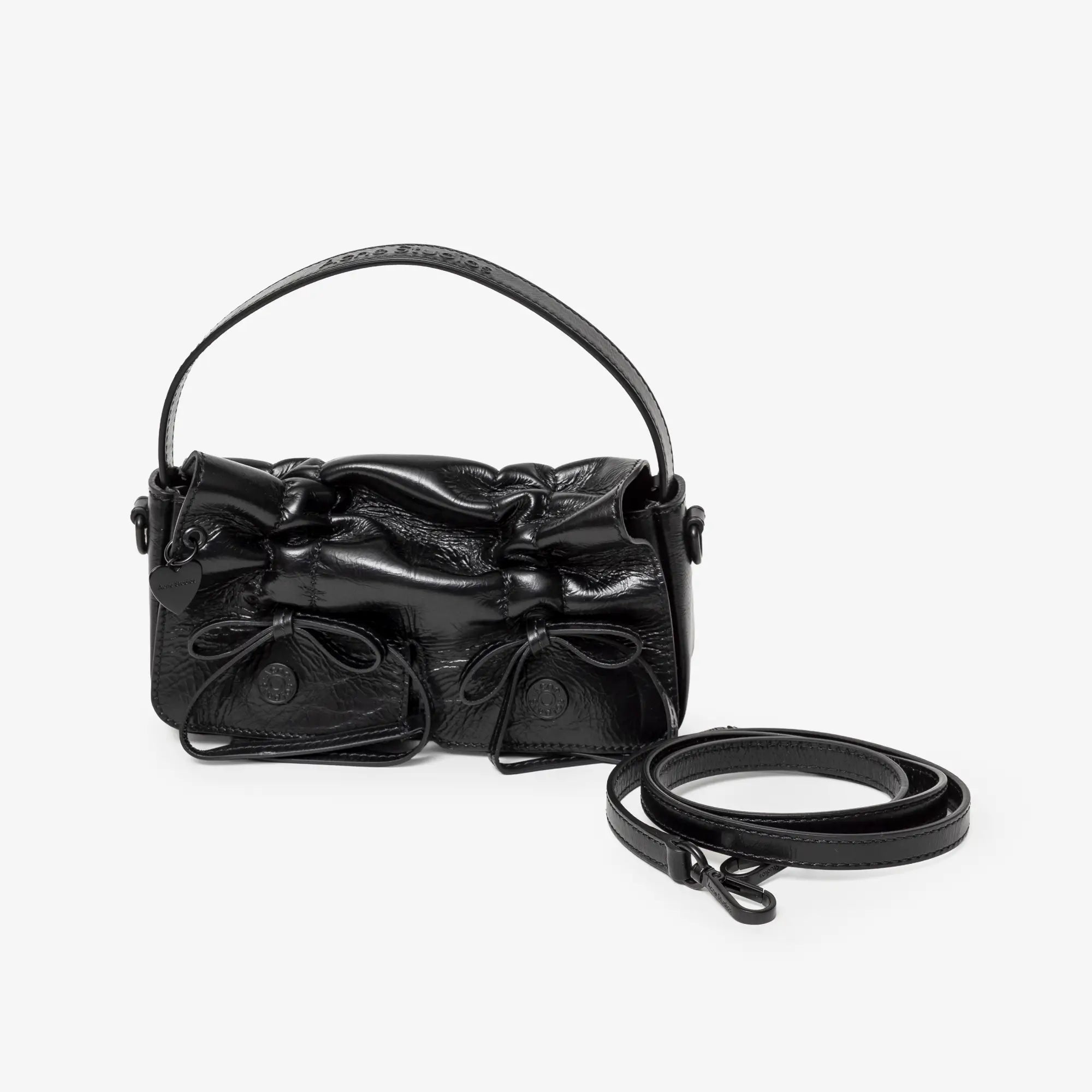 Acne Studios Multipocket Lux Micro Crossbody Bag Black - 1