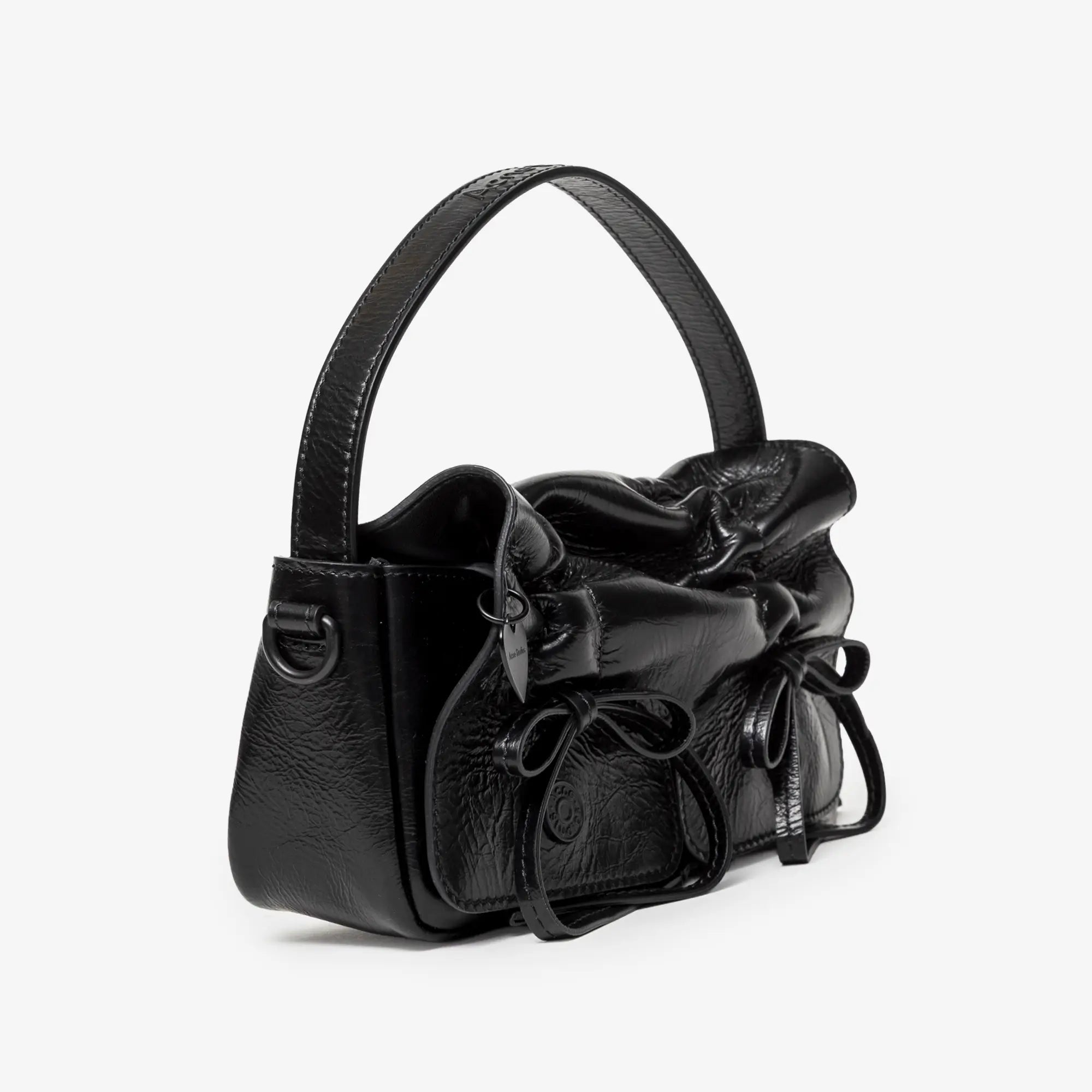 Acne Studios Multipocket Lux Micro Crossbody Bag Black - 4