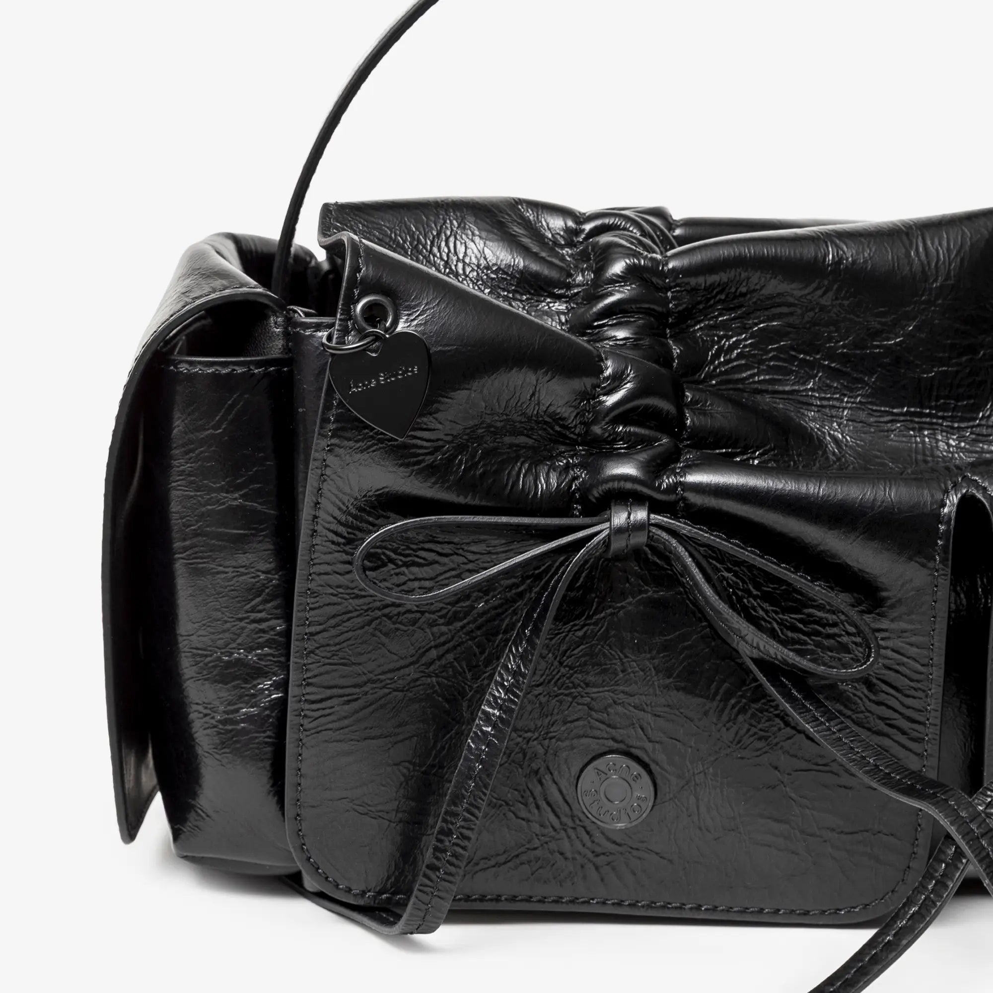 Acne Studios Multipocket Lux Shoulder Bag Black - 5