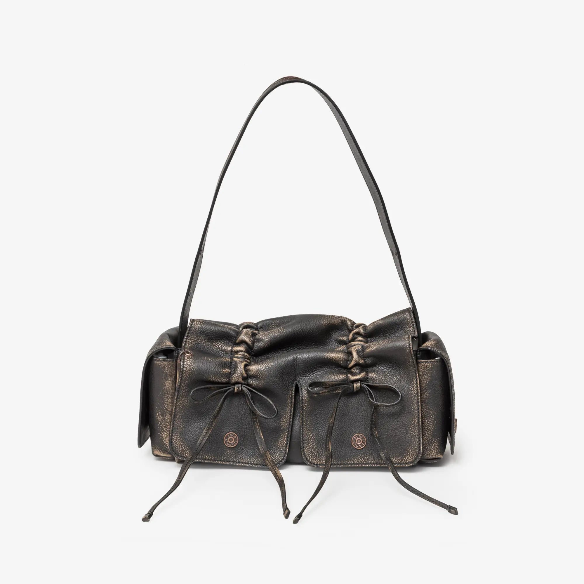 Acne Studios Multipocket Vintage Bag Dark Brown - 1