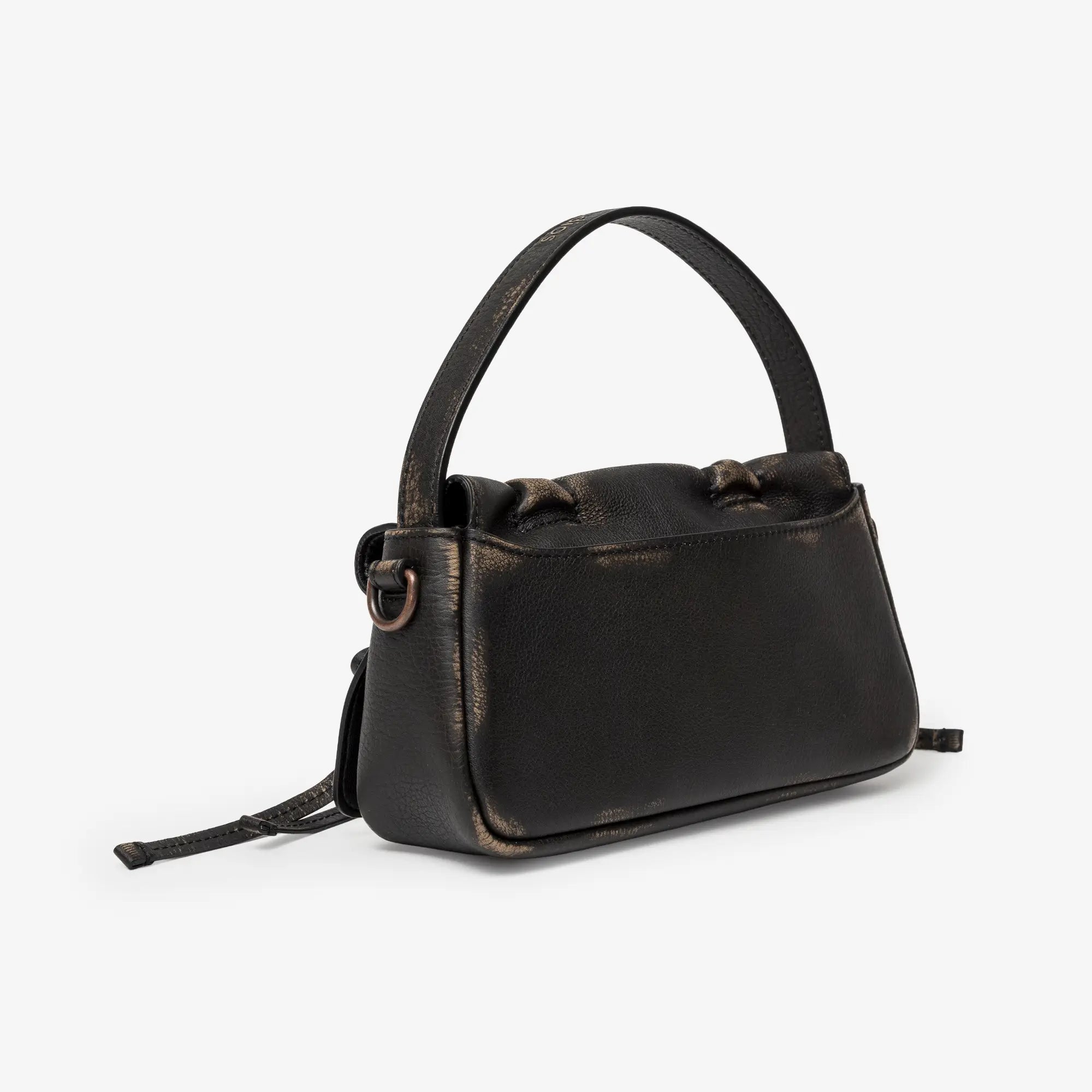 Acne Studios Multipocket Vintage Micro Bag Dark Brown - 4