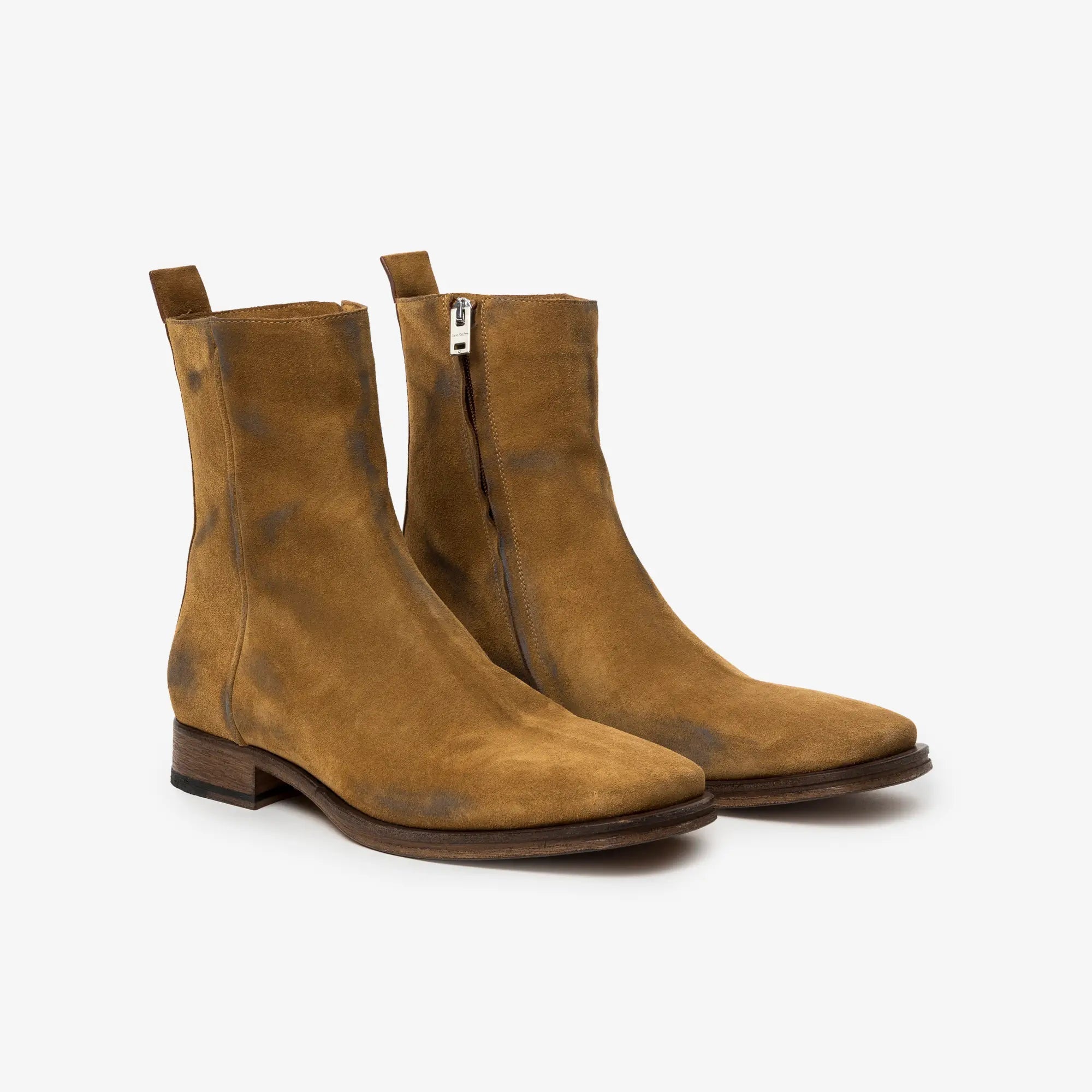Acne Studios Suede Ankle Boots Sand Beige - 1