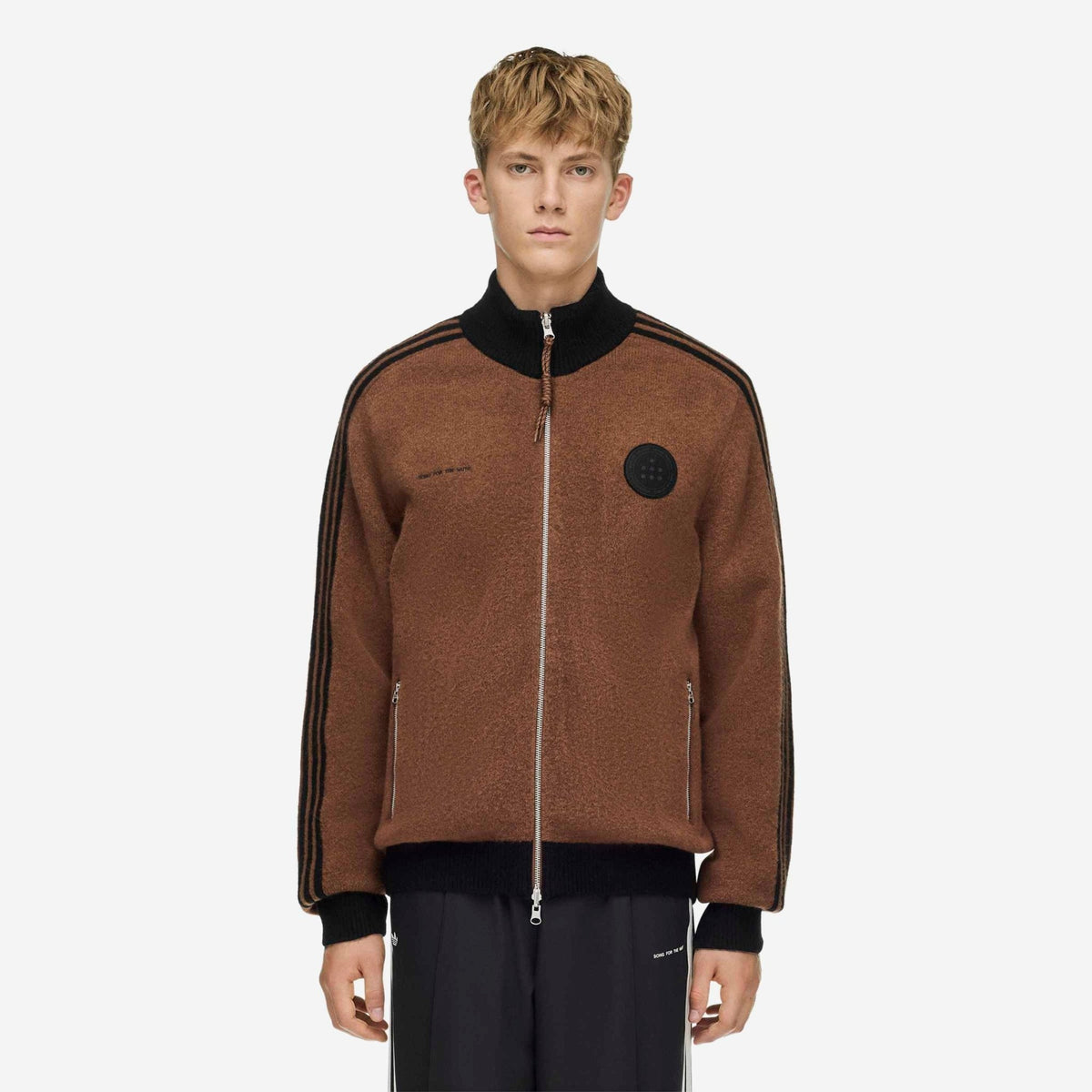Adidas x Song for the Mute ADI008 Knit Jacket Preloved Brown-4