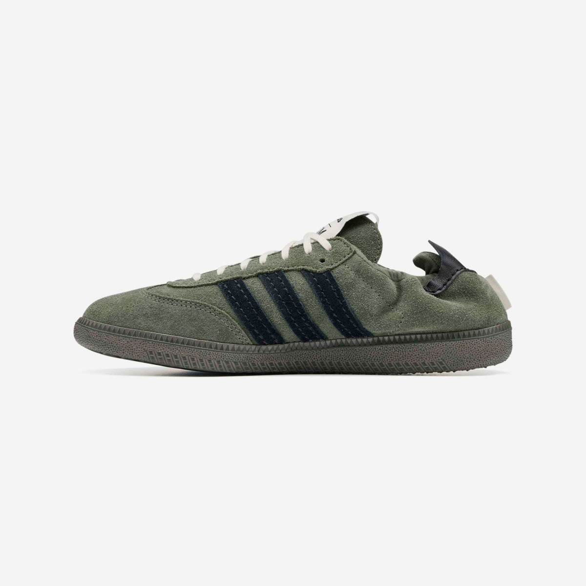 Adidas x Song for the Mute Samba OG SFTM Shoes Base Green/Core Black/Gold Metallic-4