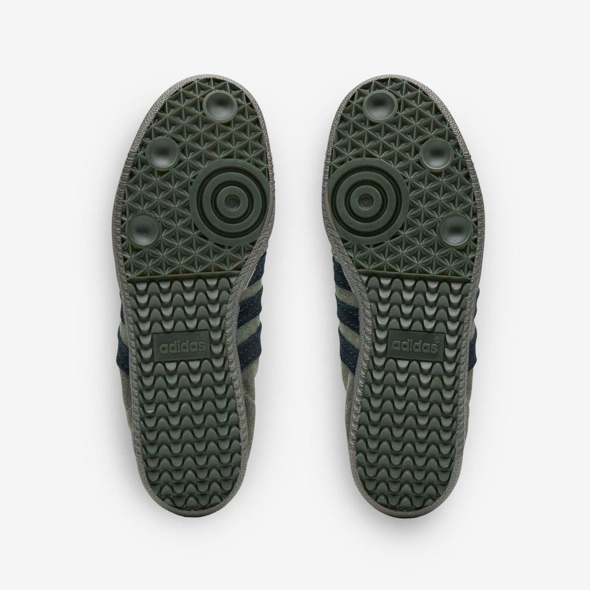 Adidas x Song for the Mute Samba OG SFTM Shoes Base Green/Core Black/Gold Metallic-6