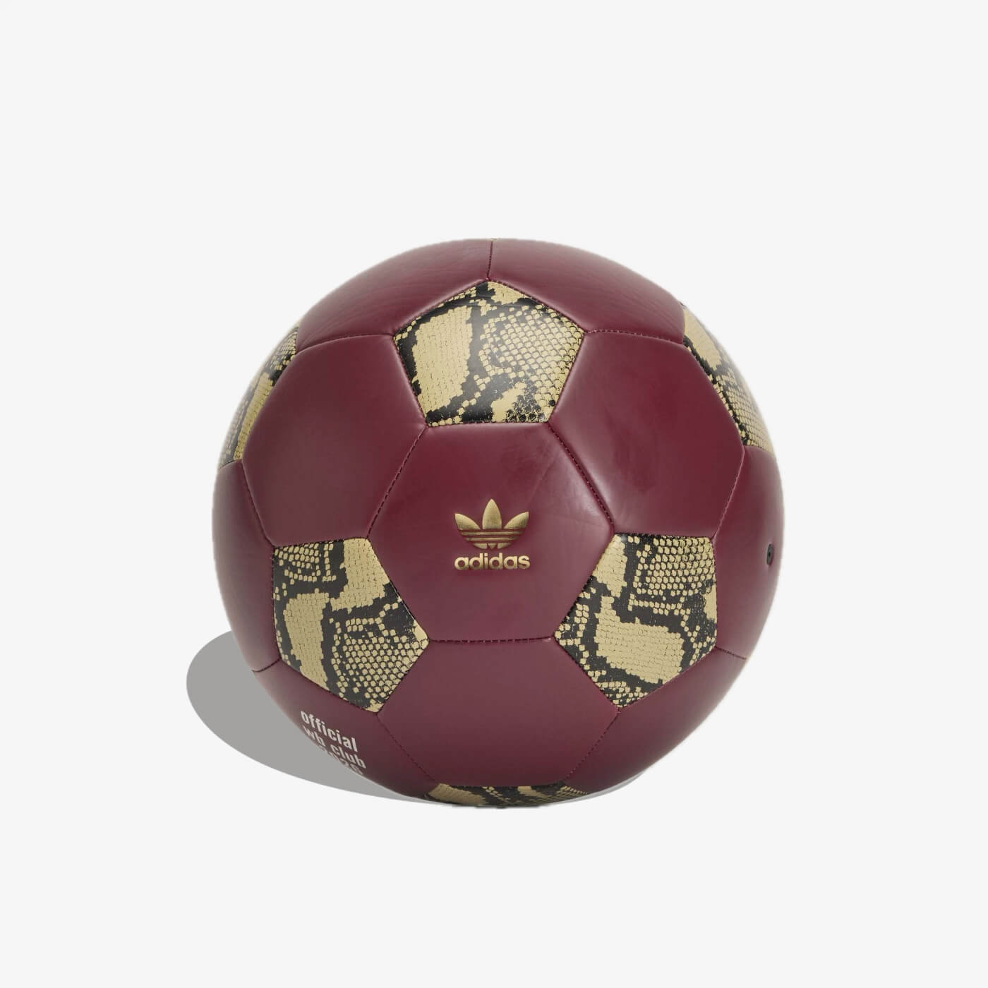 Adidas x Wales Bonner WB Football Ball Collegiate Burgundy - 3