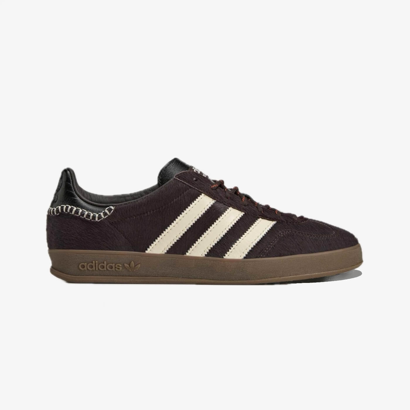 Adidas x Wales Bonner WB Gazelle Pony Aurora Coffee/Wonder White/Core Black - 2