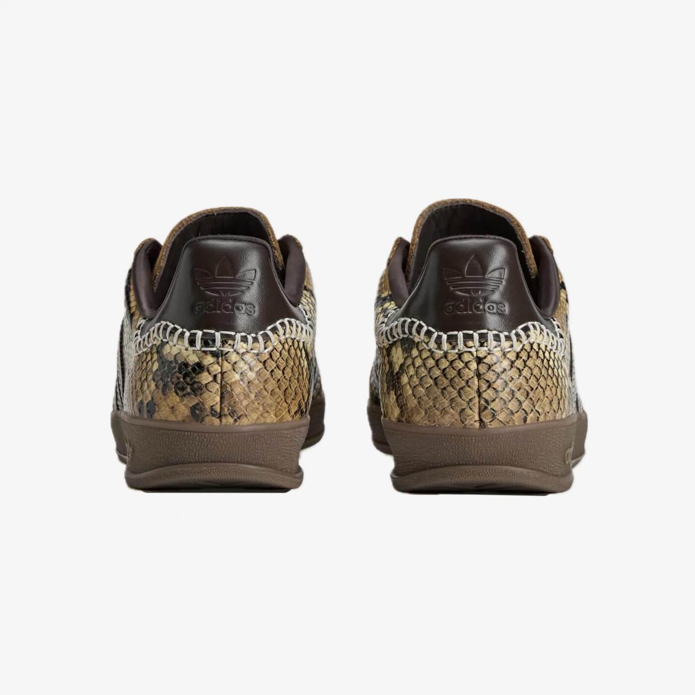 Adidas x Wales Bonner WB Gazelle Snake Dust Rust/Wonder White/Collegiate Burgundy - 6