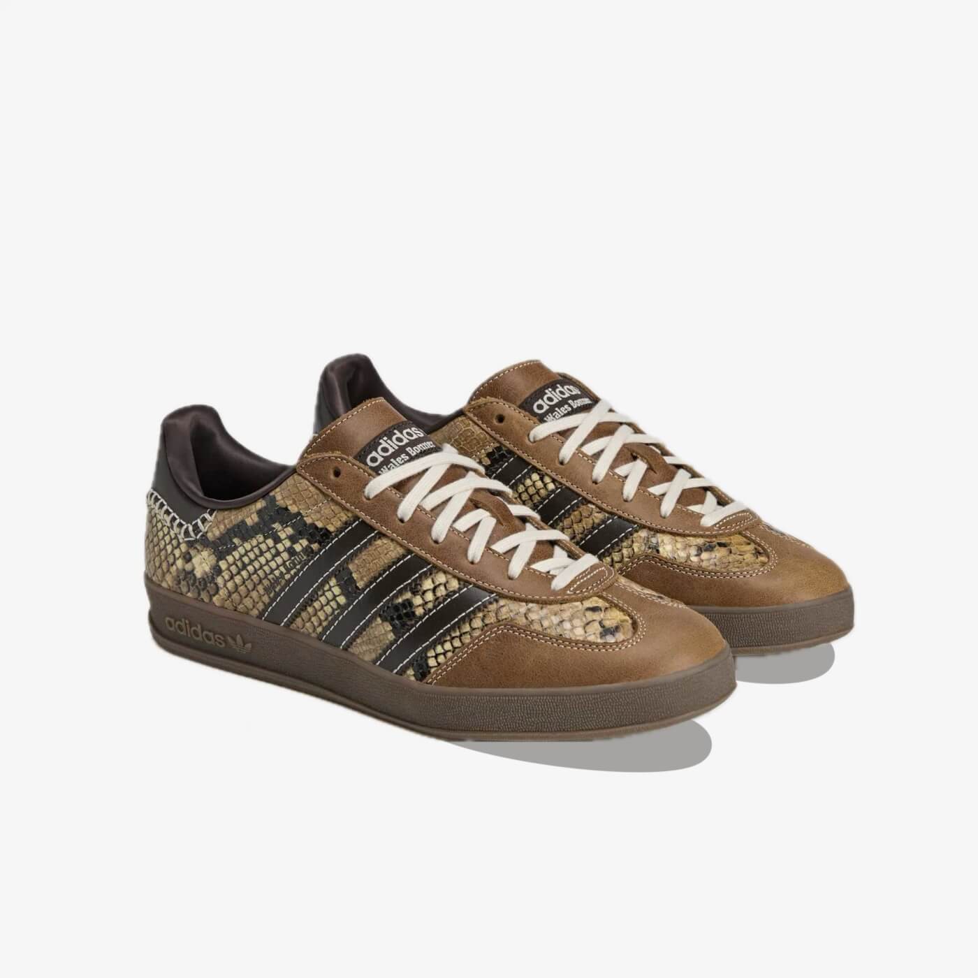 Adidas x Wales Bonner WB Gazelle Snake Dust Rust/Wonder White/Collegiate Burgundy - 1