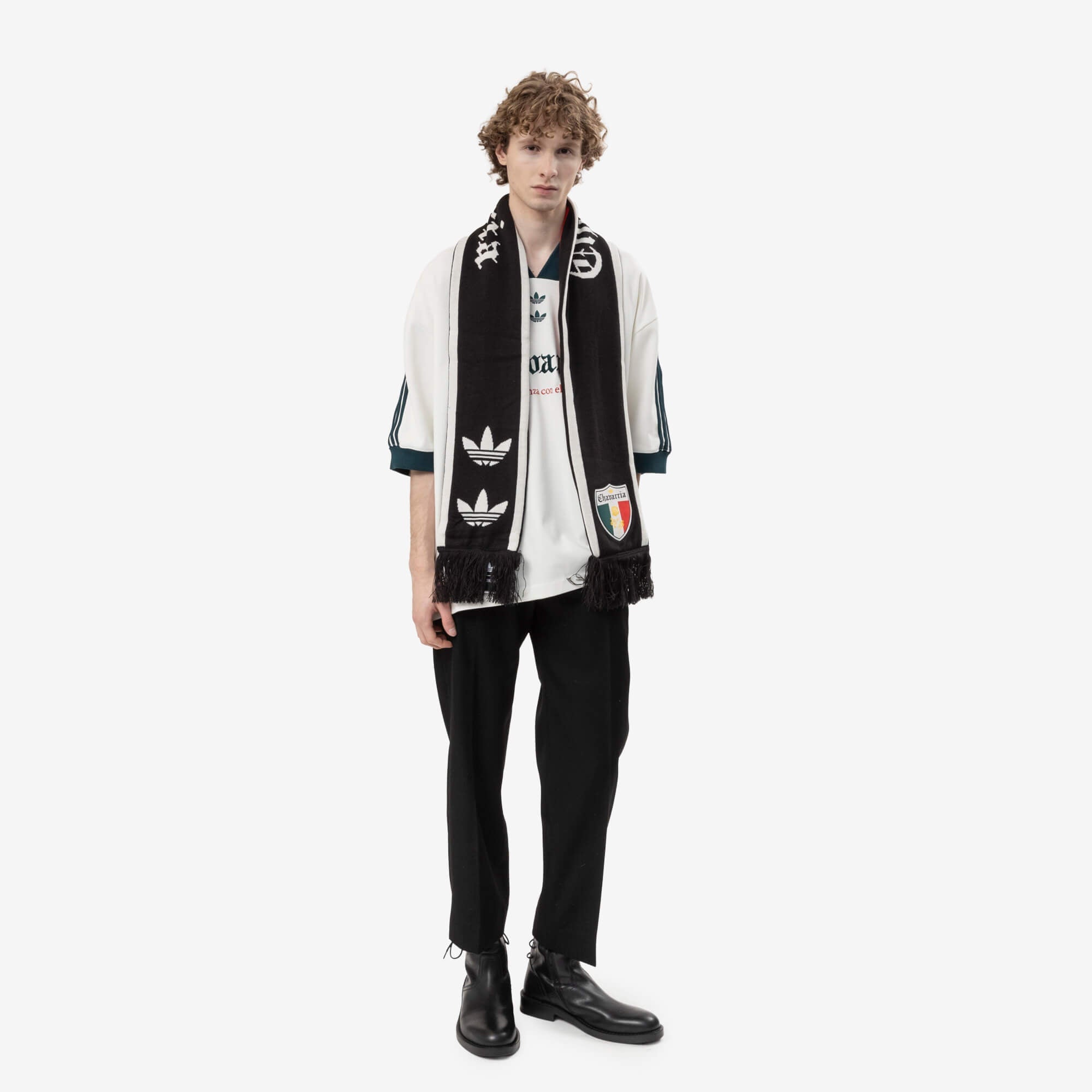Adidas x Willy Chavarria Chavarria WC Soccer Scarf Black-2