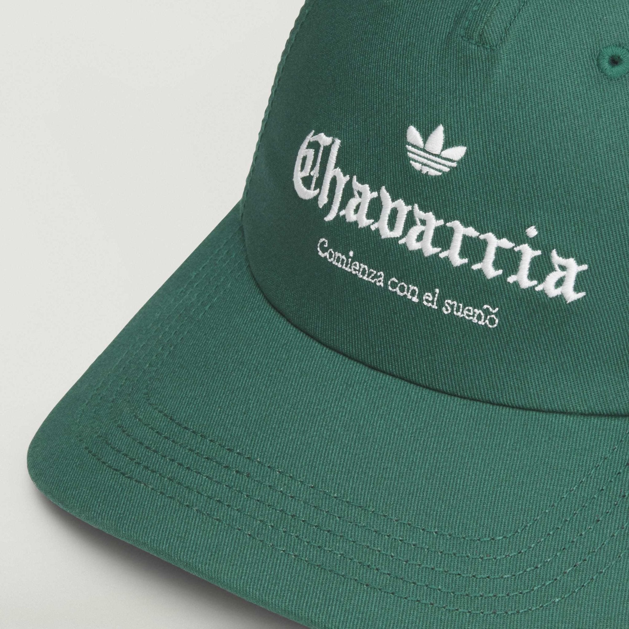 Adidas x Willy Chavarria WC Logo Hat Collegiate Green-3