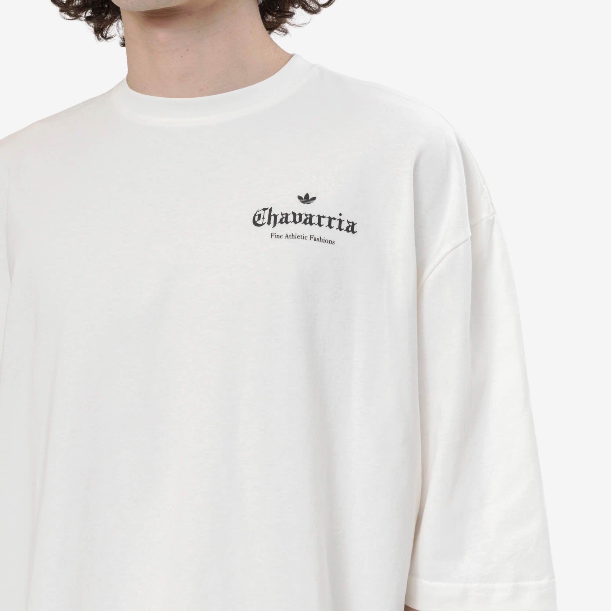 Adidas x Willy Chavarria WC Logo SS T-Shirt Off White - 5