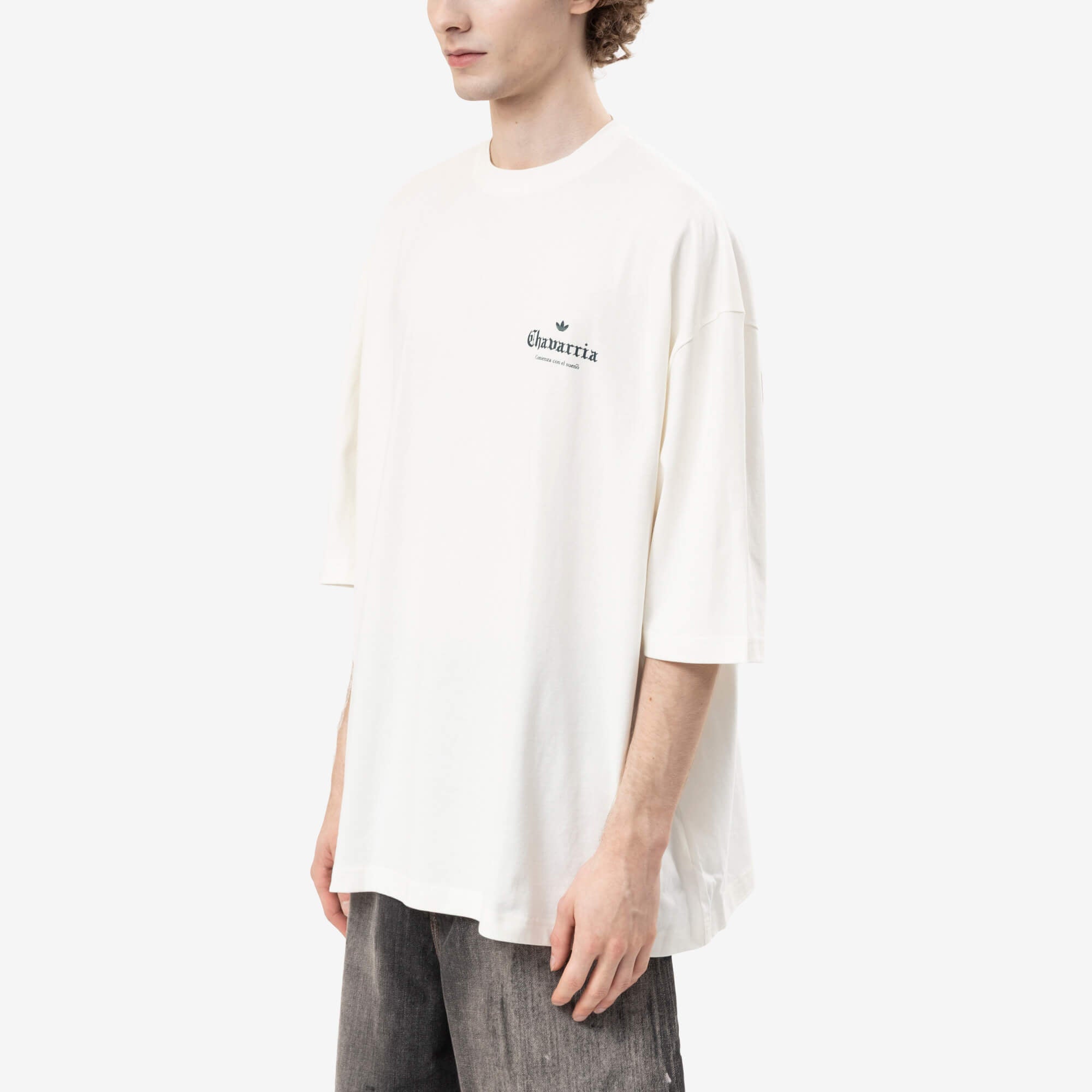 Adidas x Willy Chavarria WC Merch Mexico T-Shirt Off White-3