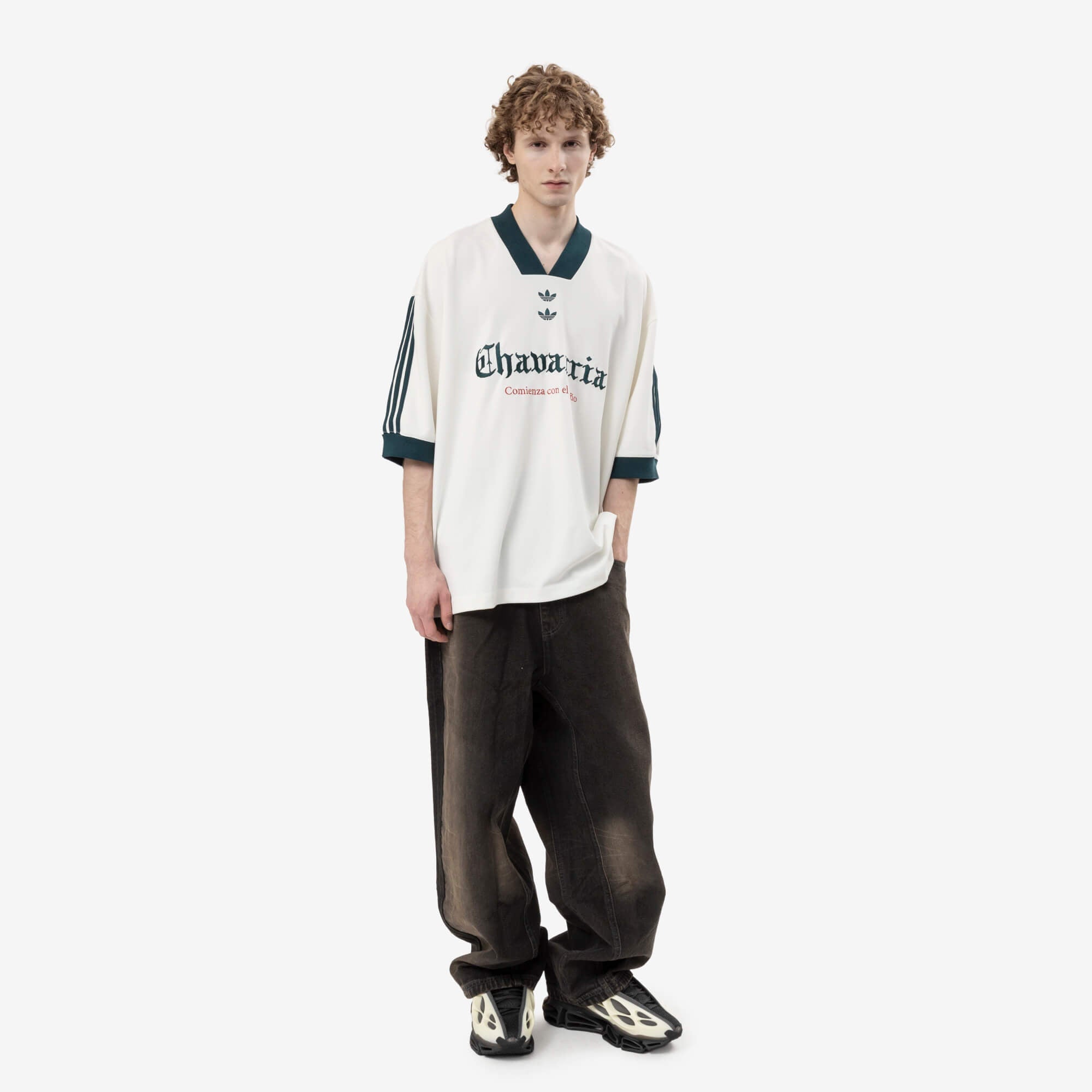 Adidas x Willy Chavarria WC Soccer Graphic T-Shirt Off White-2