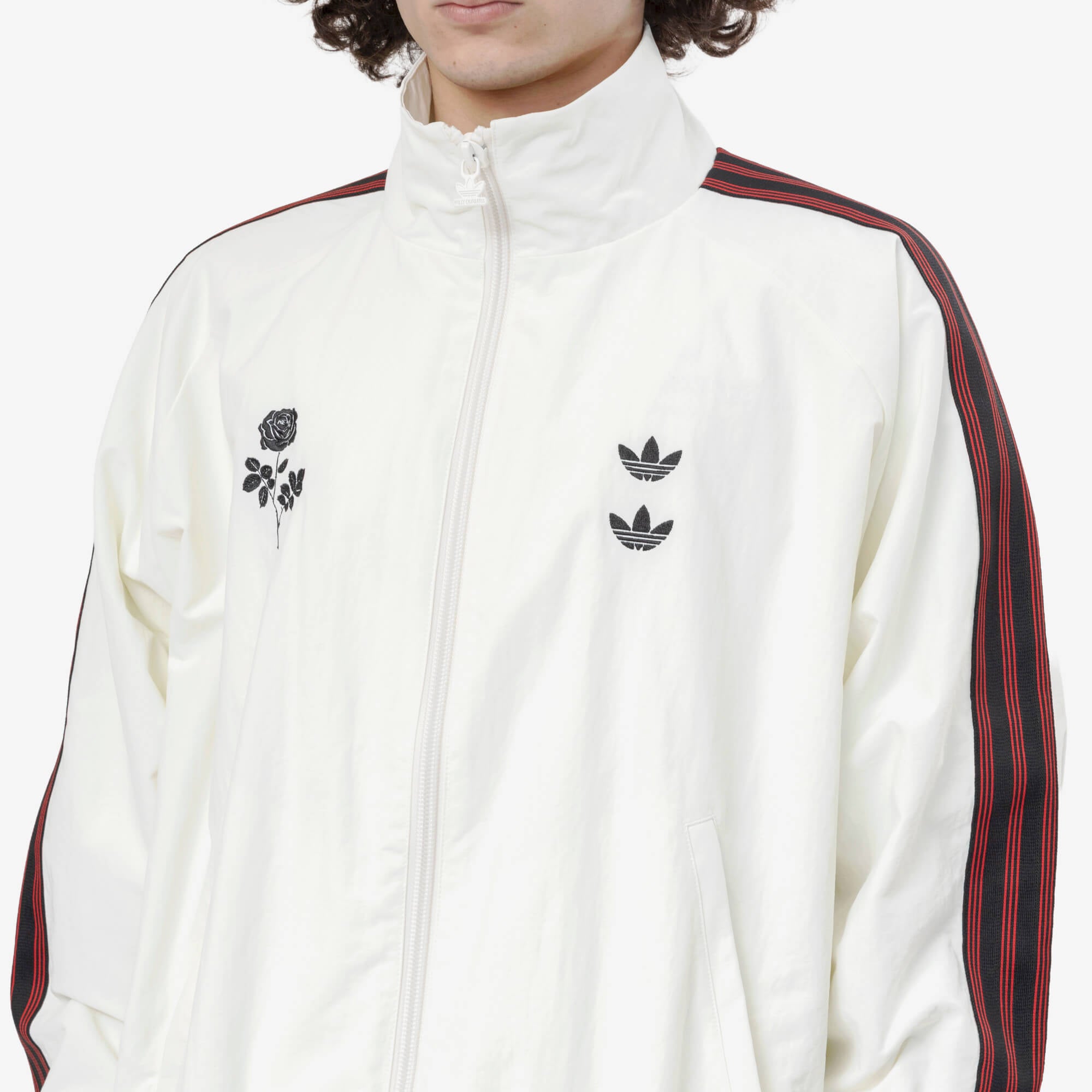 Adidas x Willy Chavarria WC Woven Track Jacket Off White - 5