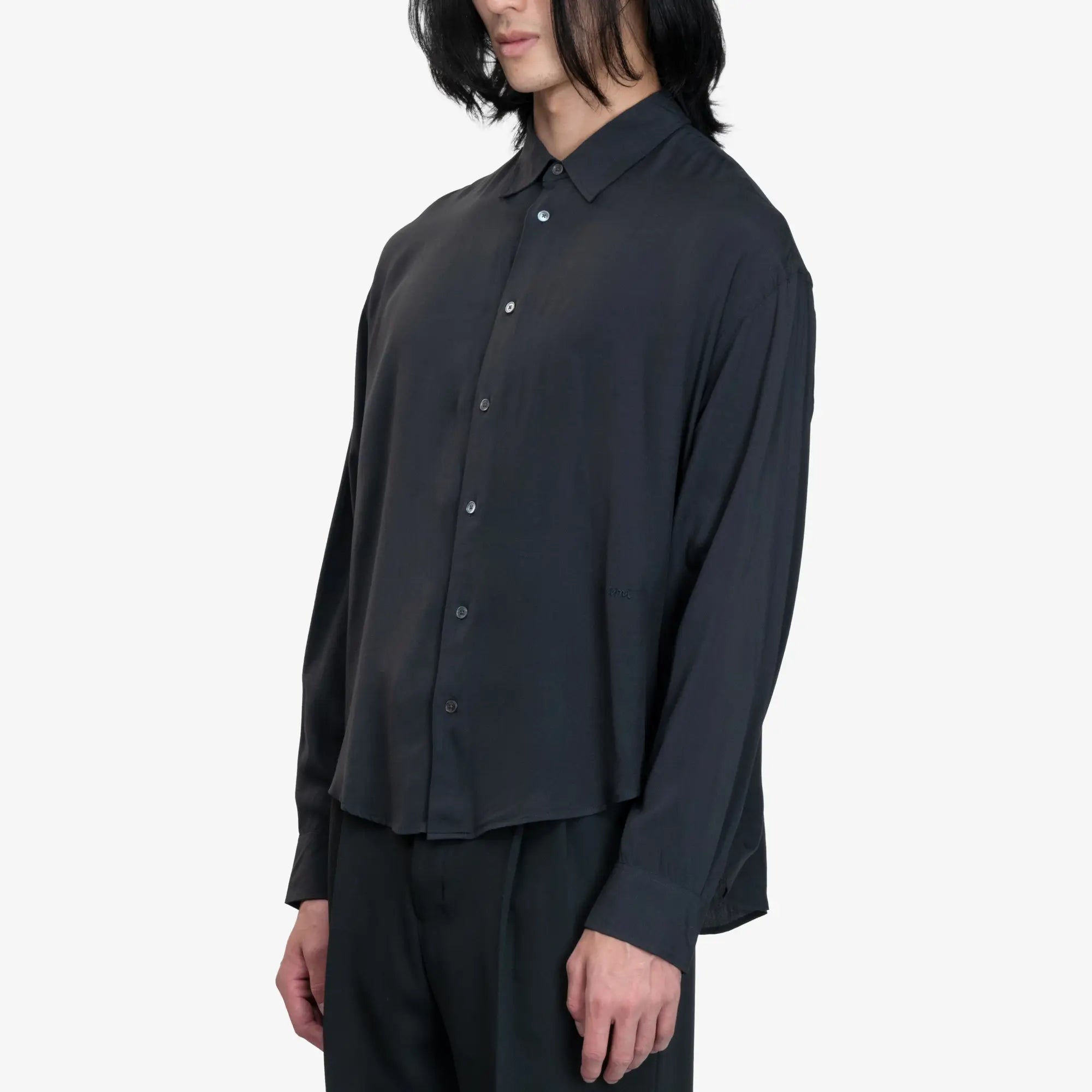 AMI Ami Boxy Shirt Anthracite - 3