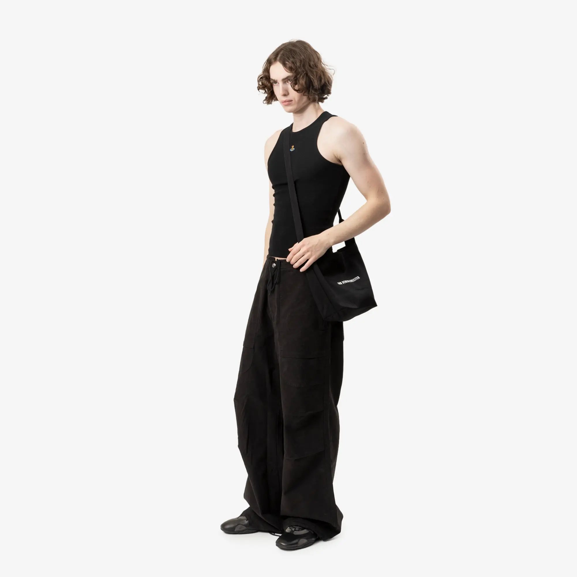 Ann Demeulemeester AD Small Shoulder Bag Black - 2