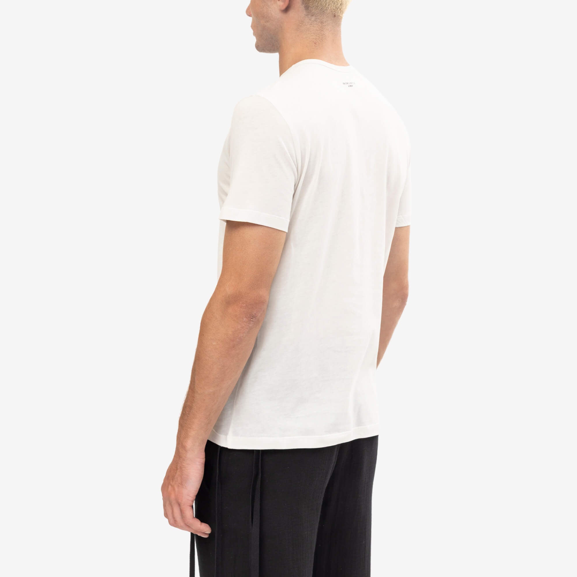 Ann Demeulemeester Dust of Memory Baptist Standard Fit T-Shirt Ivory-4