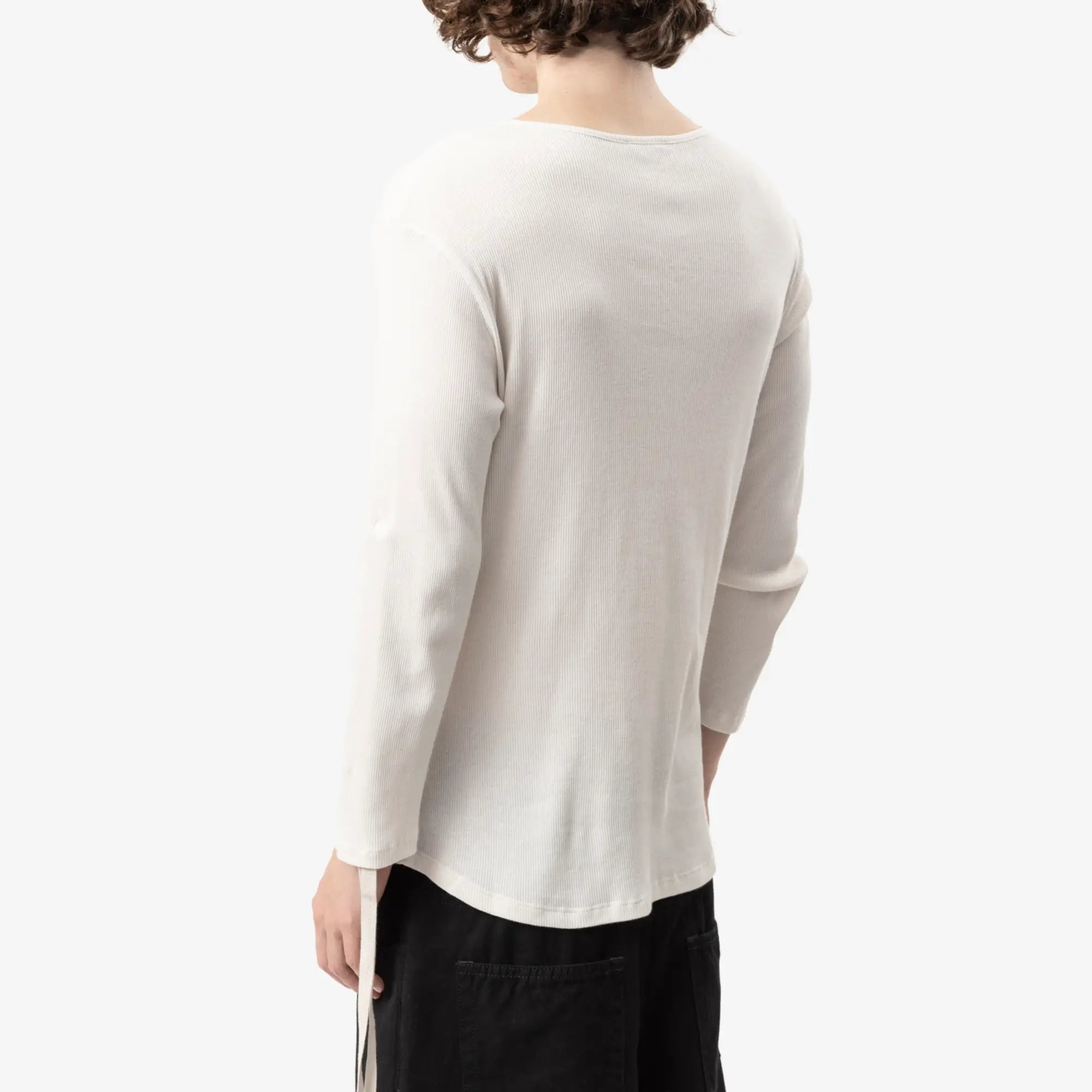 Ann Demeulemeester Ilyas Serafino Top Ivory - 4