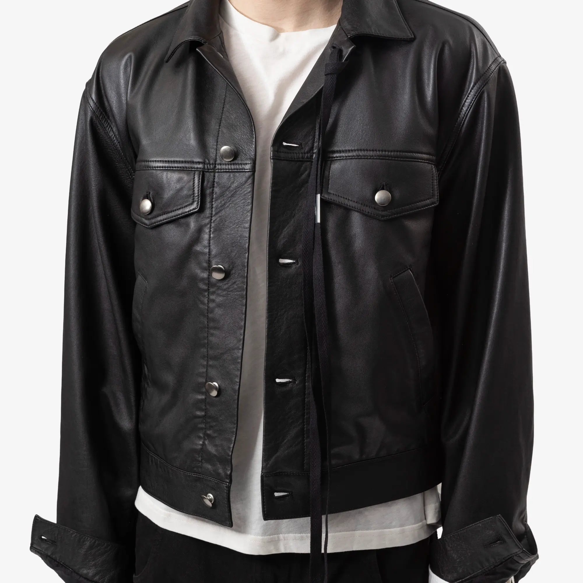 Ann Demeulemeester Raf 5 - Pockets Standard Jacket Black - 5