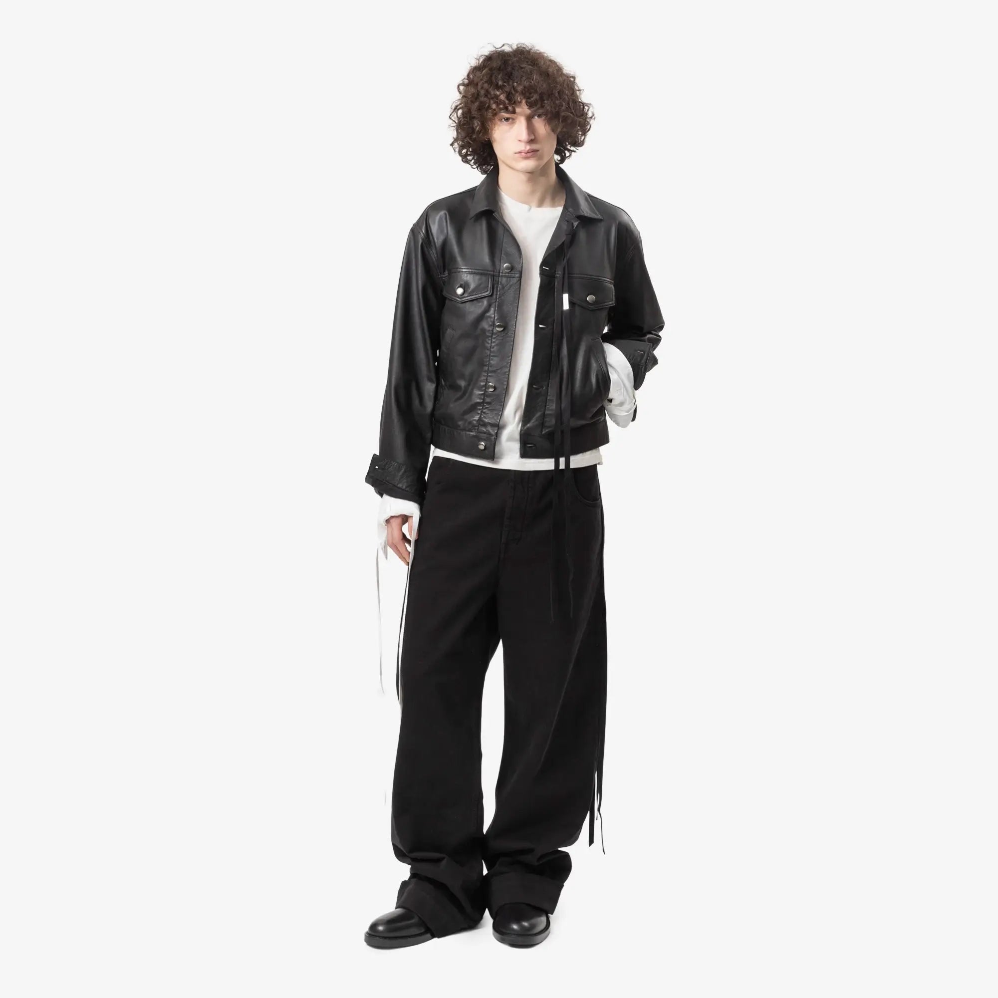 Ann Demeulemeester Raf 5 - Pockets Standard Jacket Black - 2
