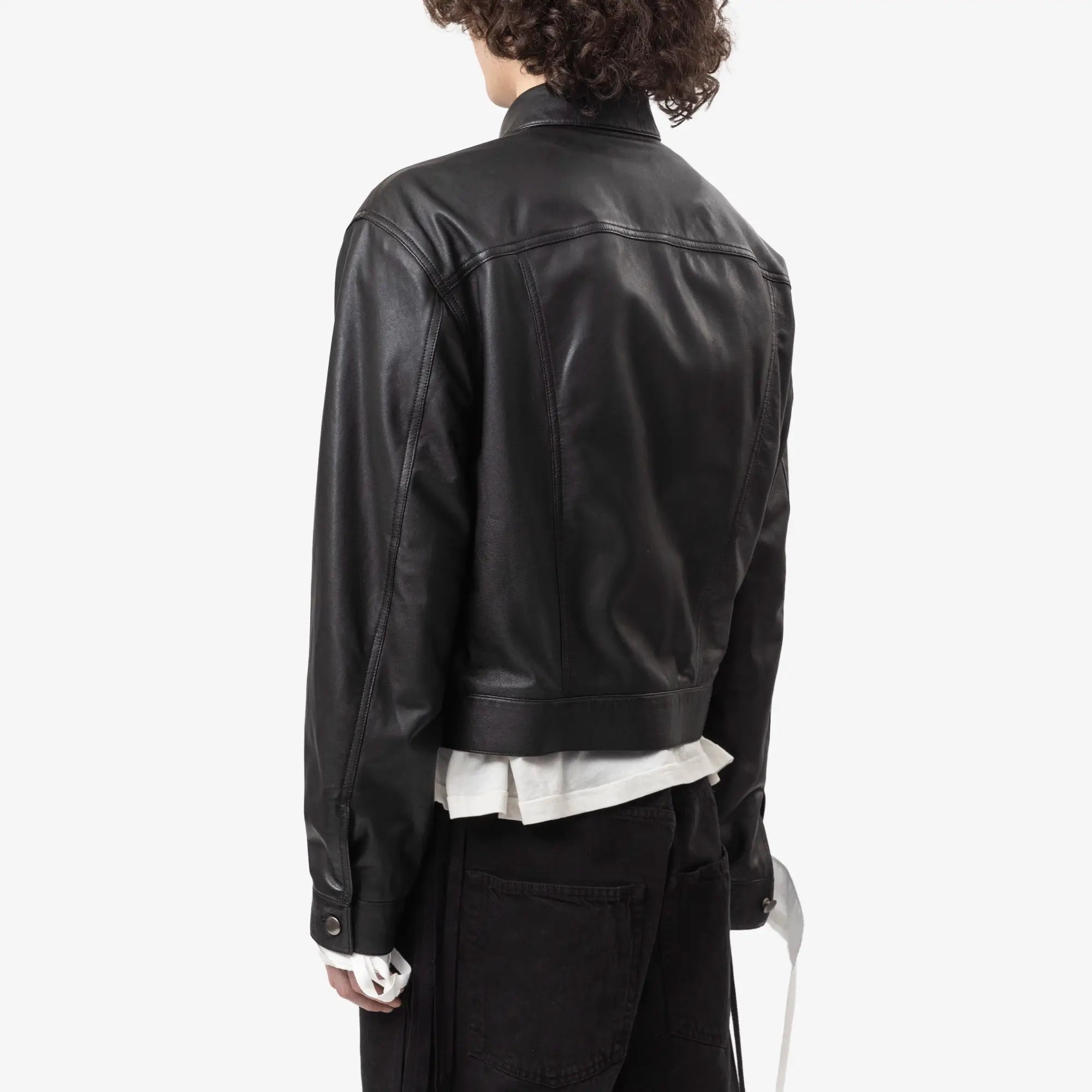 Ann Demeulemeester Raf 5 - Pockets Standard Jacket Black - 4