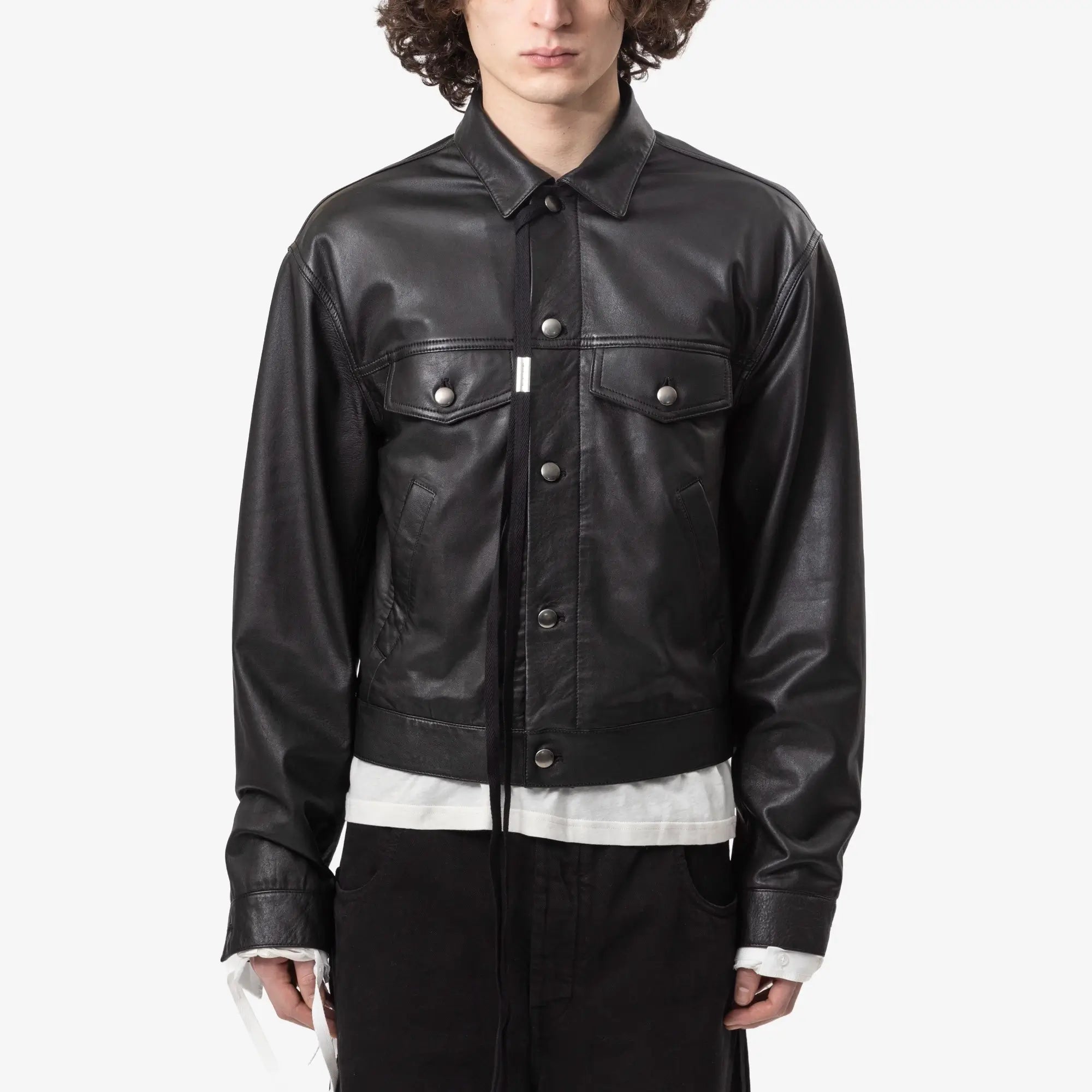 Ann Demeulemeester Raf 5 - Pockets Standard Jacket Black - 1