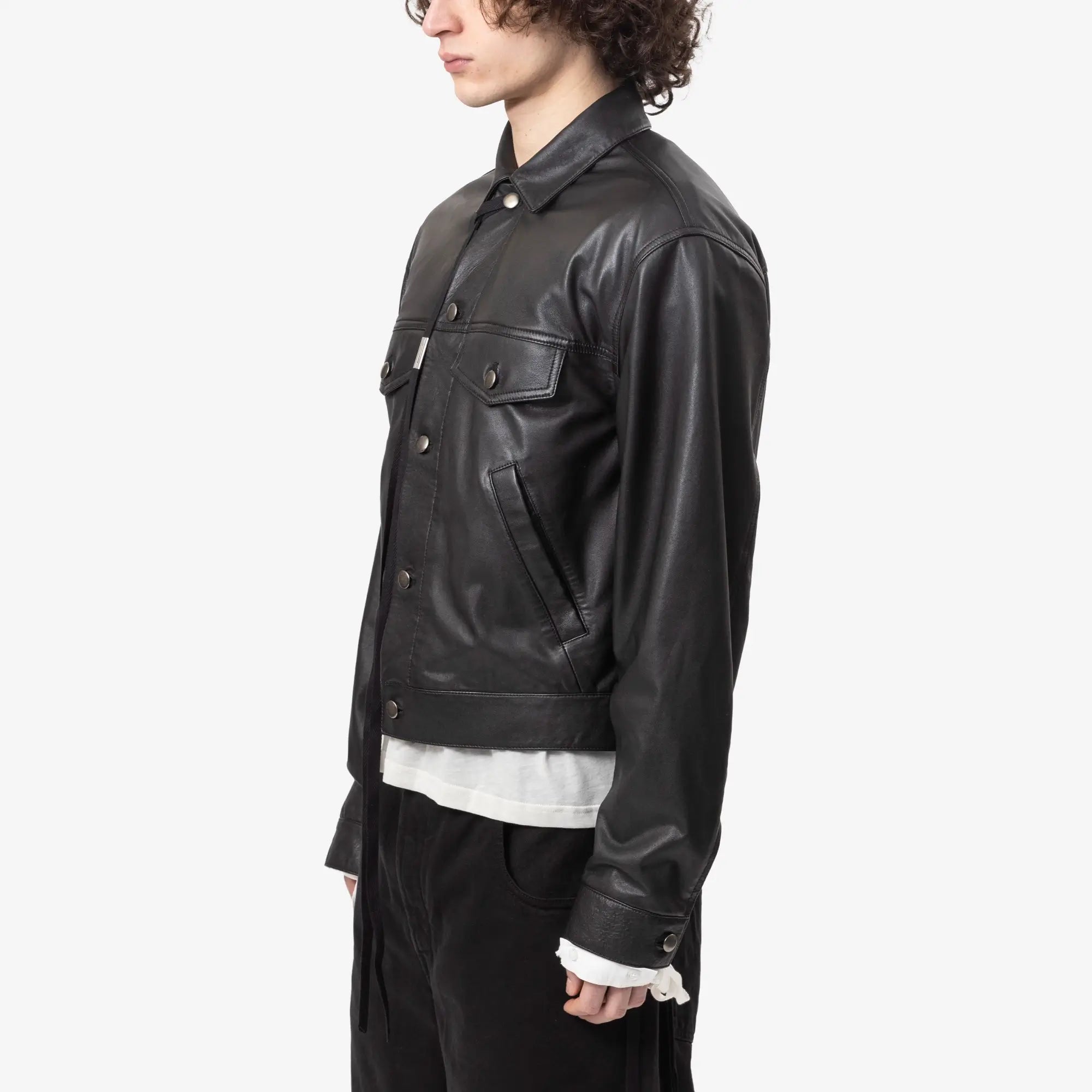 Ann Demeulemeester Raf 5 - Pockets Standard Jacket Black - 3