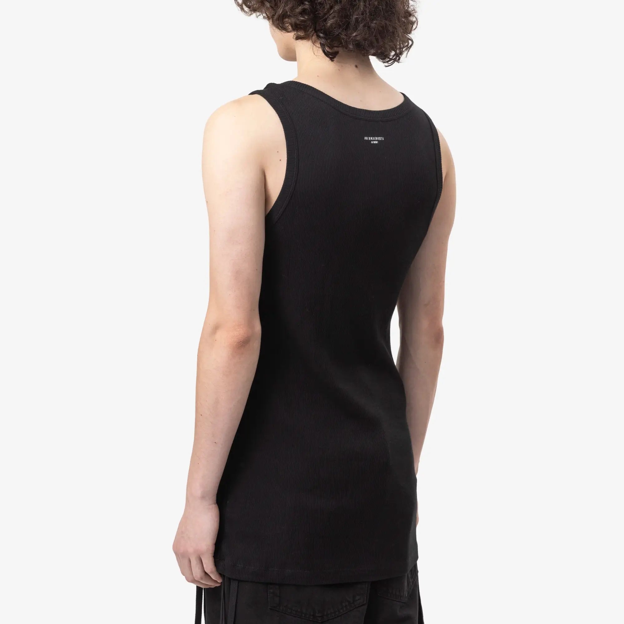 Ann Demeulemeester Seva Dreams Print Tank Top Black - 4