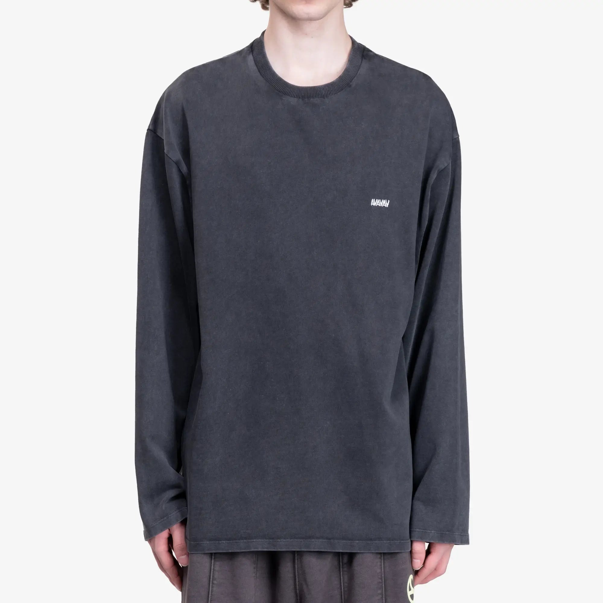 Avavav AVAVAV Logo LS T-Shirt Black - 1