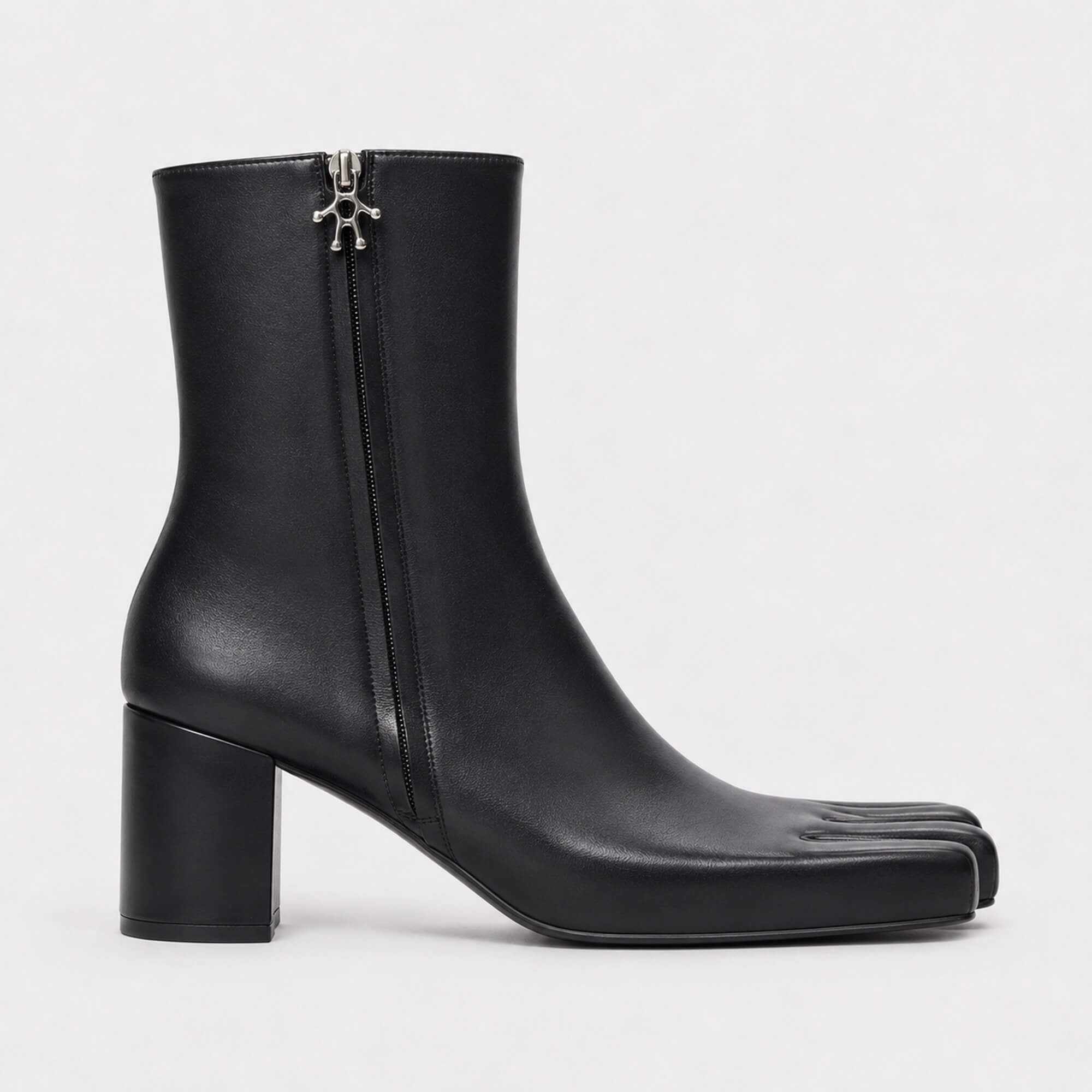 Avavav Finger Ankle Boots Black-2