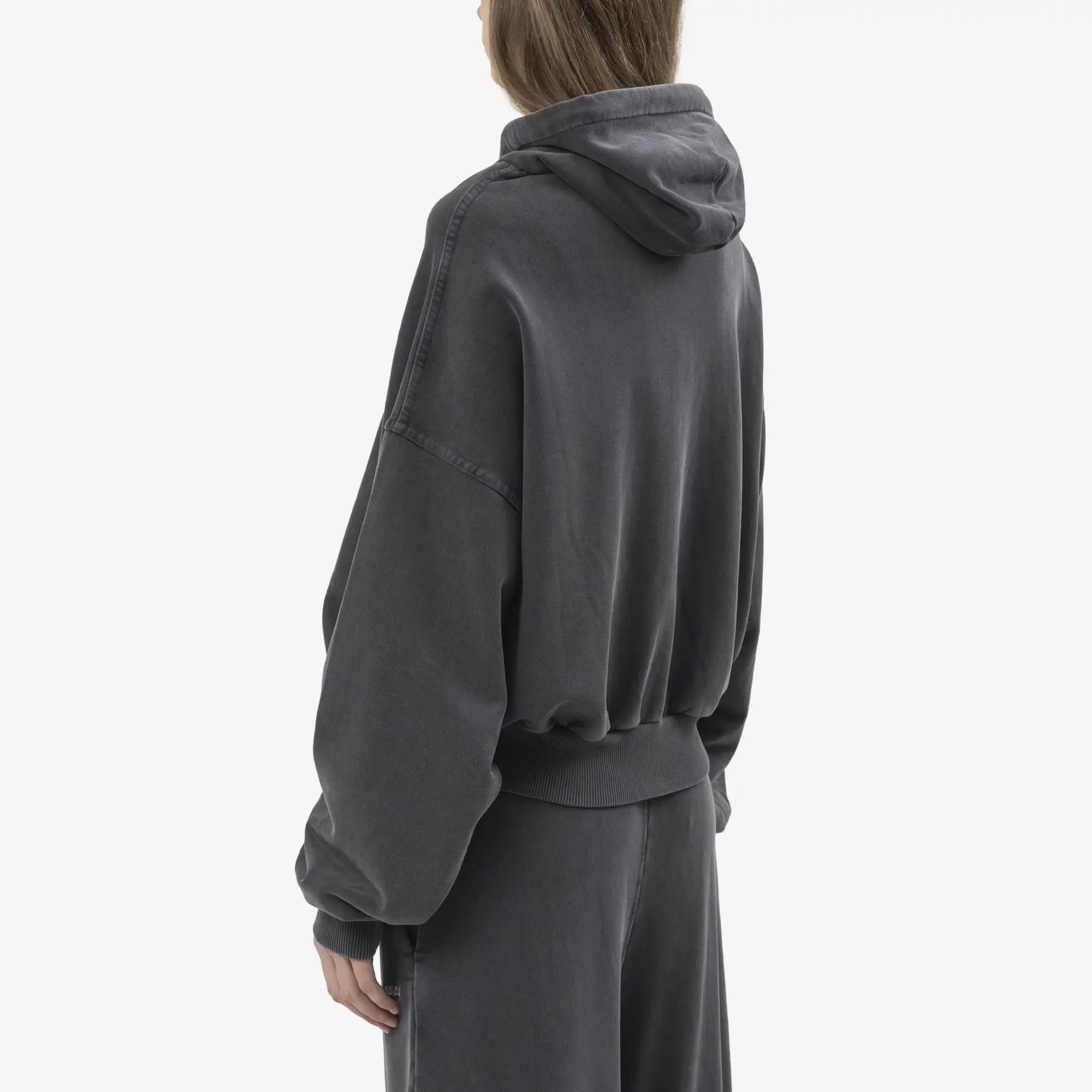 Avavav Shoulderless Hoody Black - 8