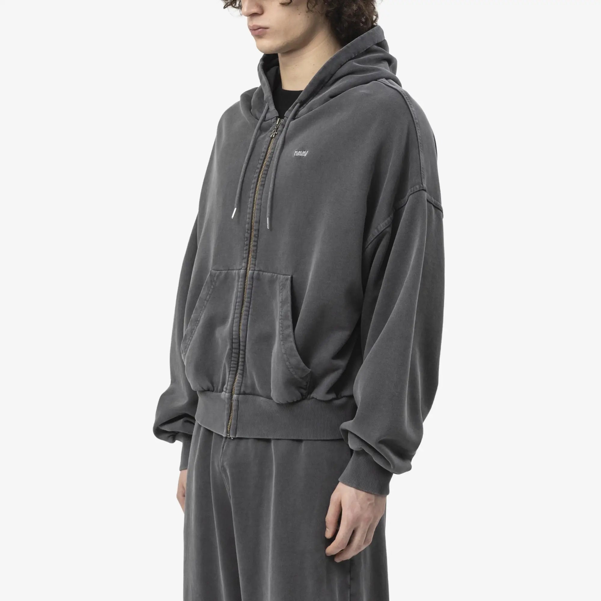 Avavav Shoulderless Hoody Black - 3