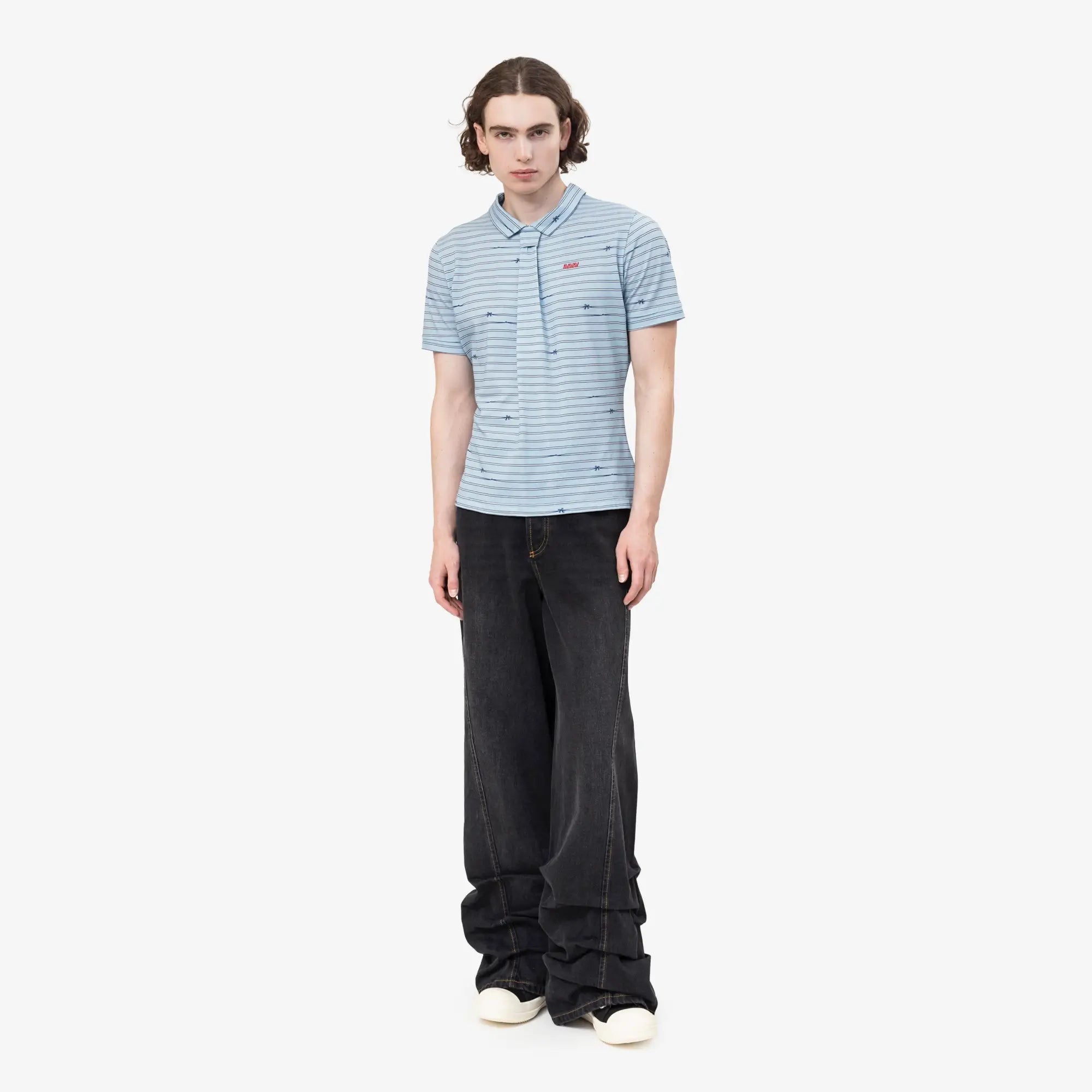 Avavav Tillie Suit Polo T-Shirt Blue - 2
