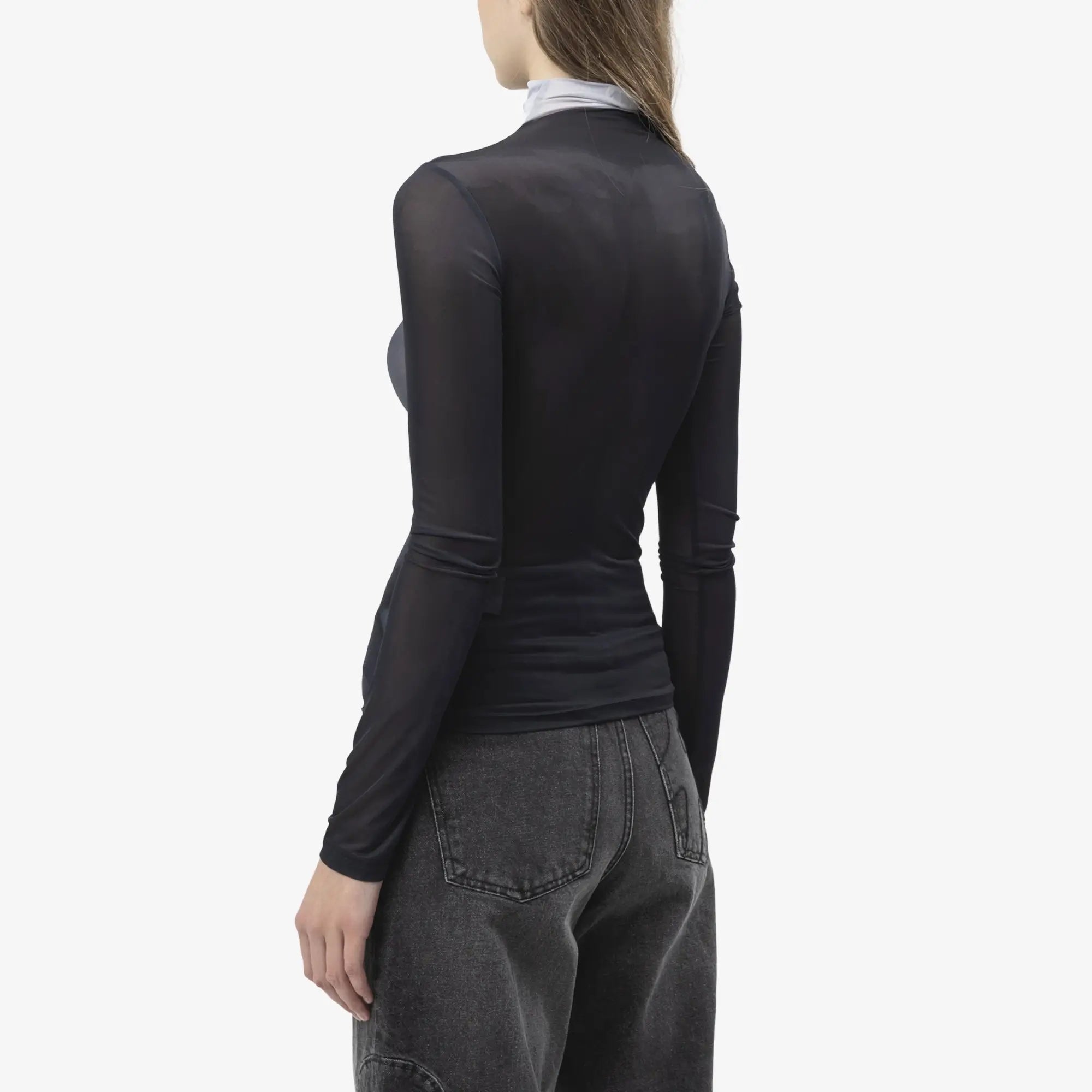 Avavav Womens Tindra Printed Suit Turtleneck Black - 4