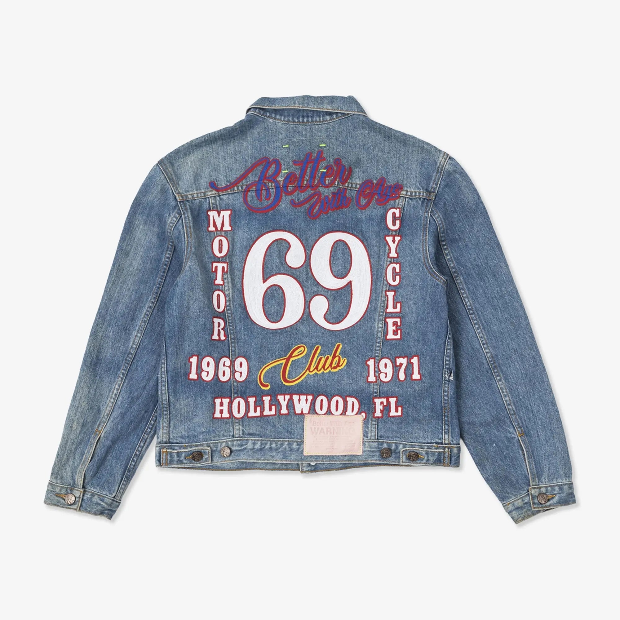Better With Age Clark Denim Jacket Indigo - 9