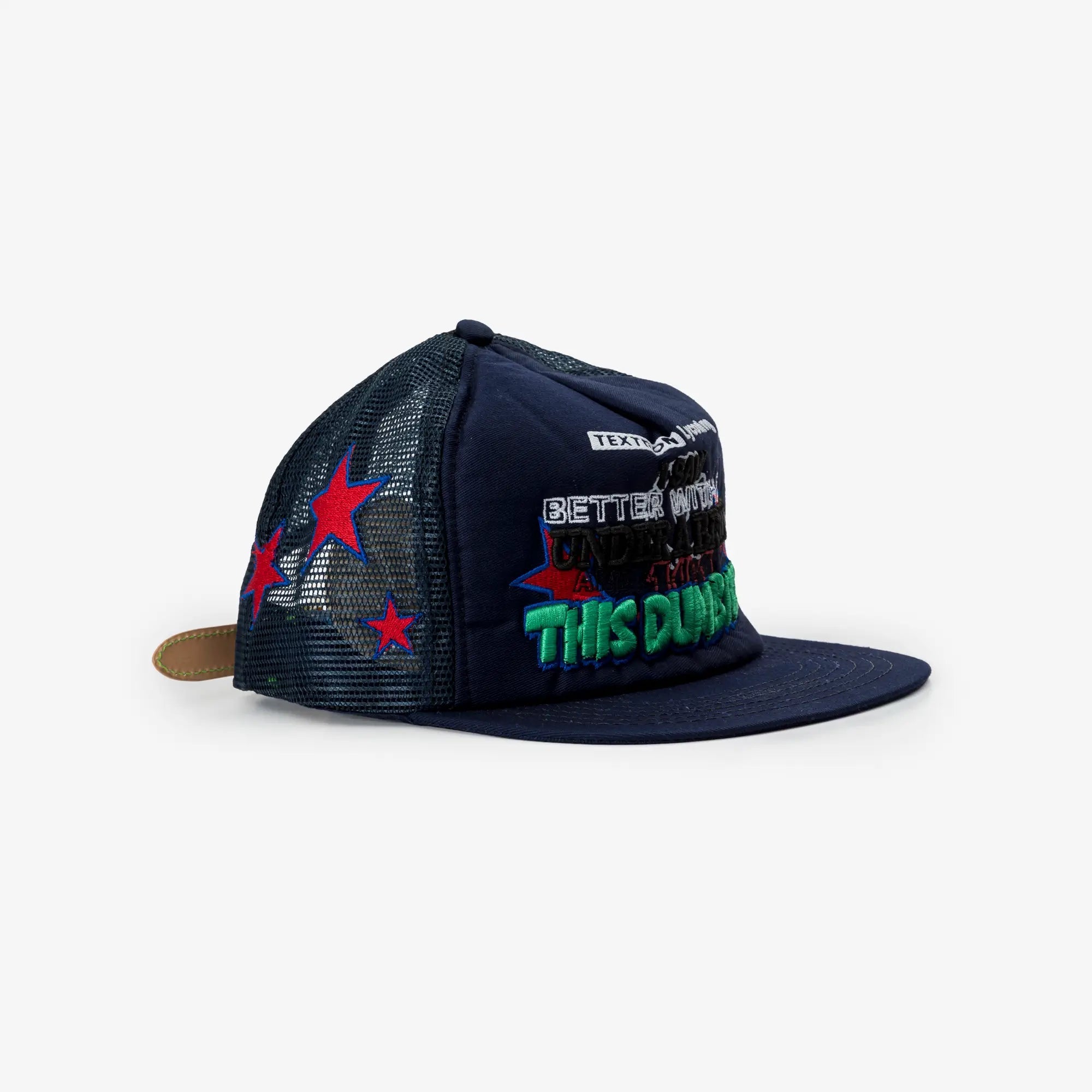 Better With Age Dumb Vintage Hat Navy - 5