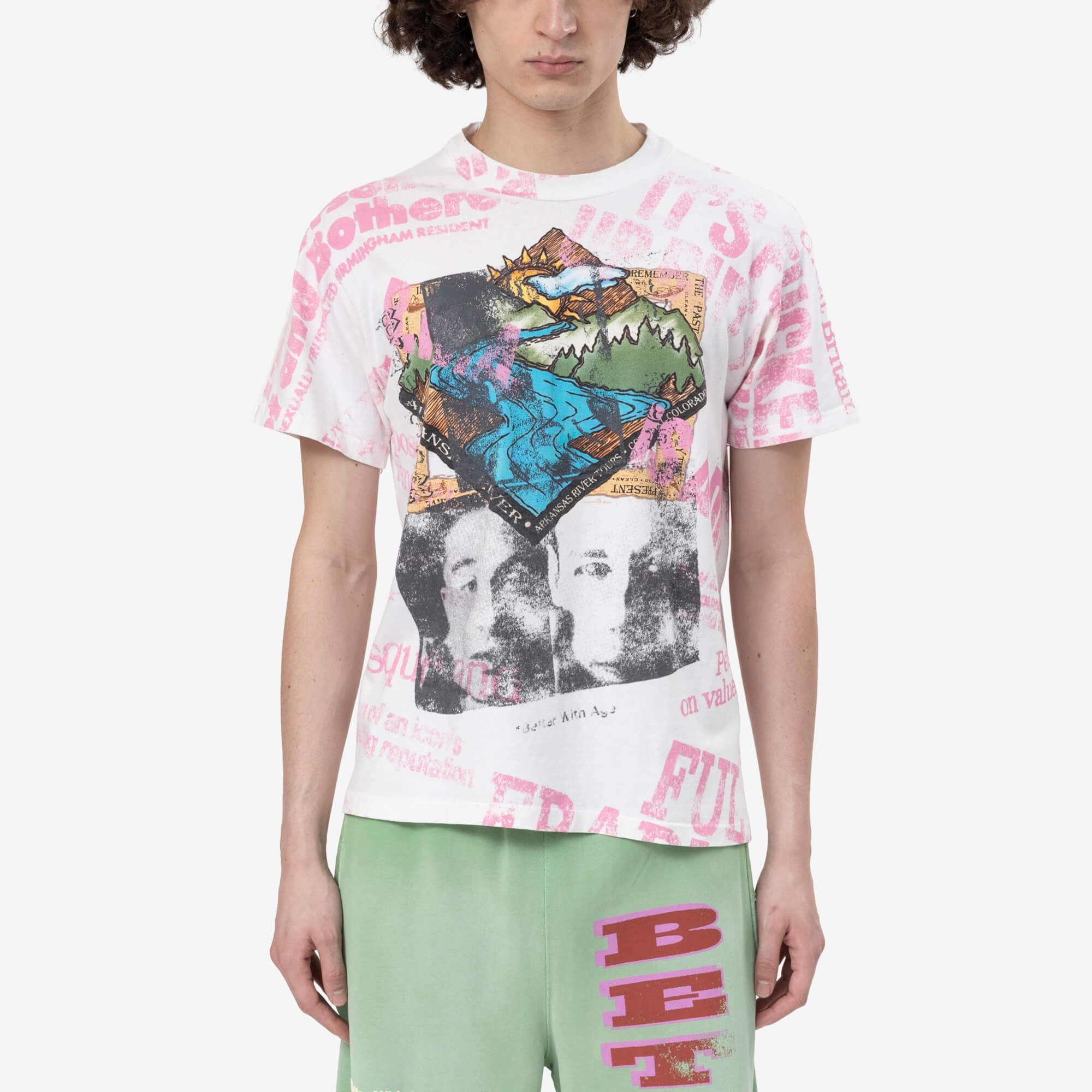 Better With Age Eradica All Over Print T-Shirt White - 2