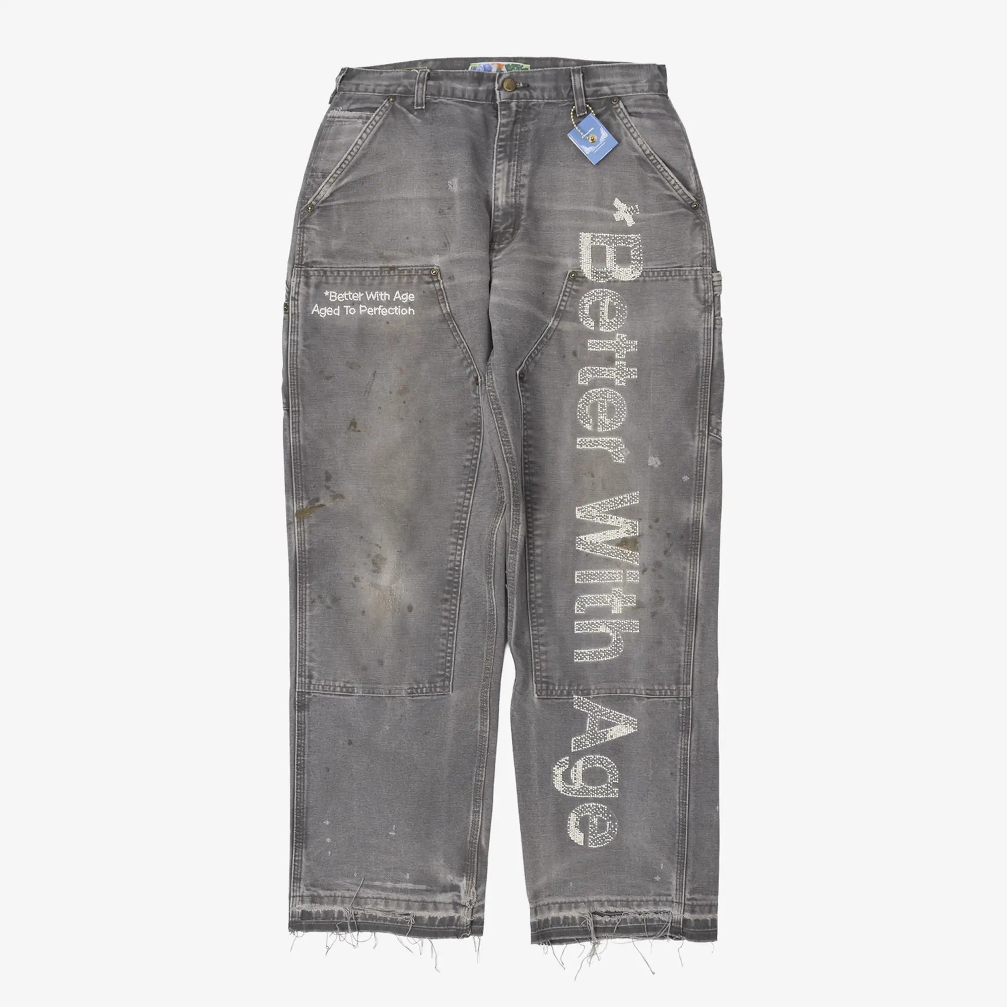 Better With Age Forgot Hand Bead Dbl Knee Pants Multi - 1