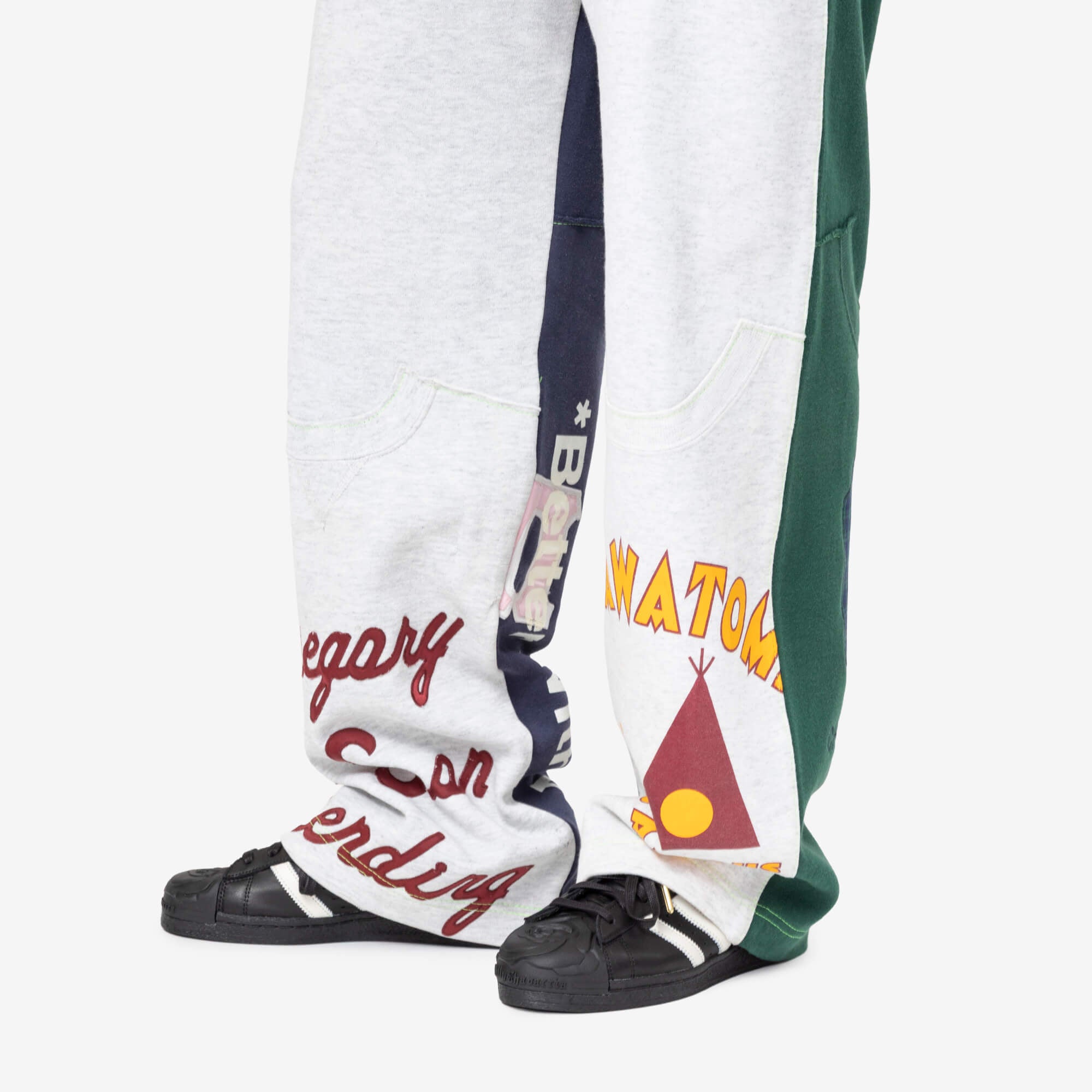 Better With Age Hollywood Reconstructed Sweatpants Heather/Multi - 7