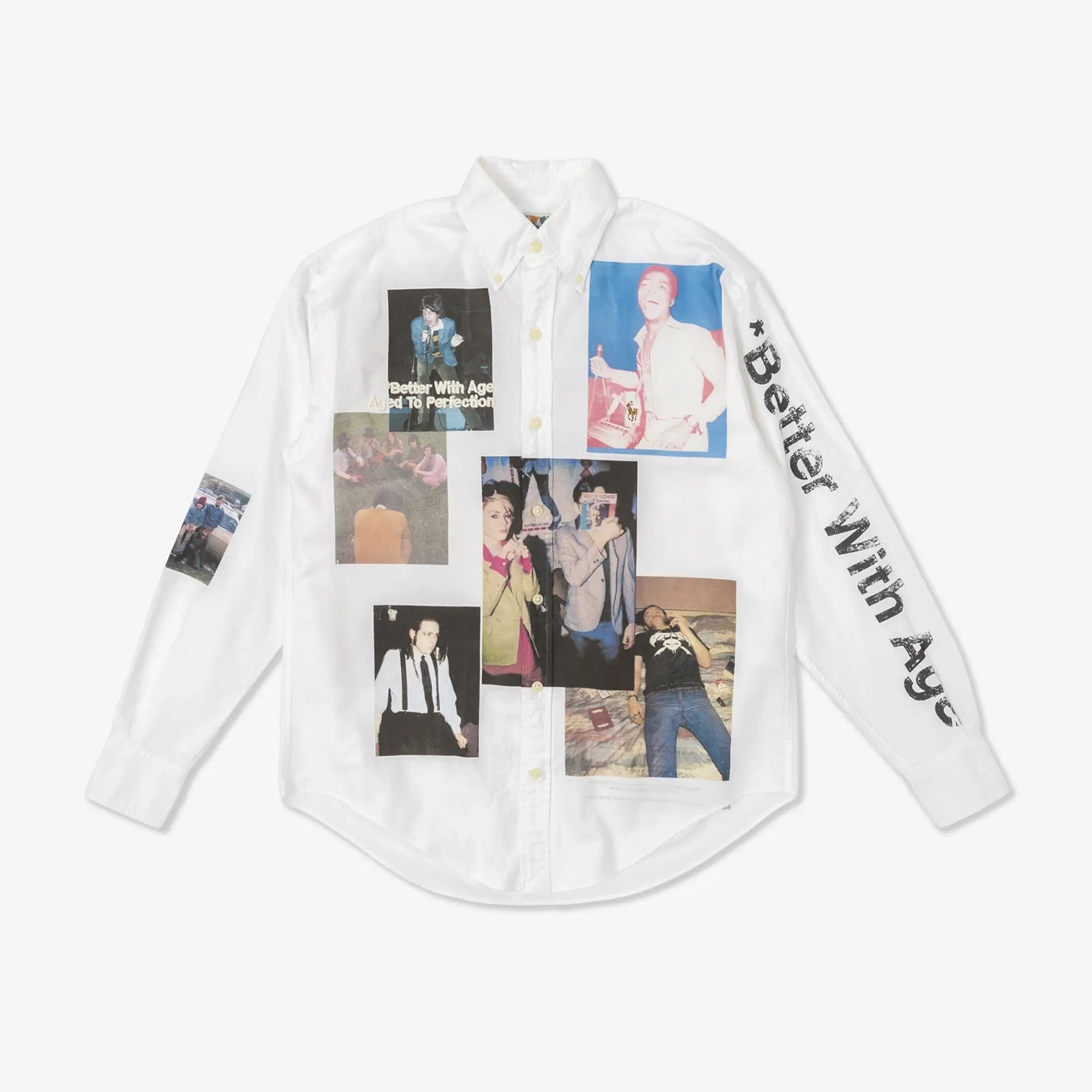 Better With Age Johnny Shirt White - 8