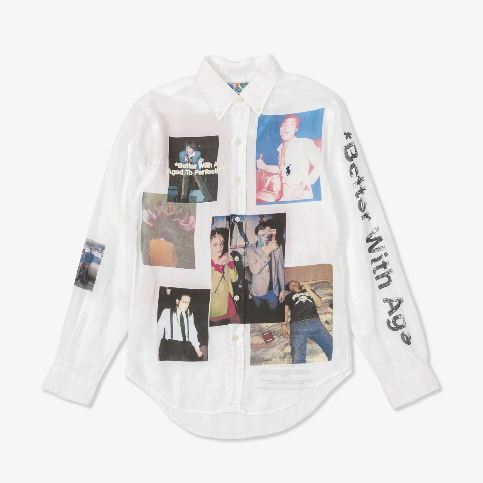 Better With Age Johnny Shirt White - 6