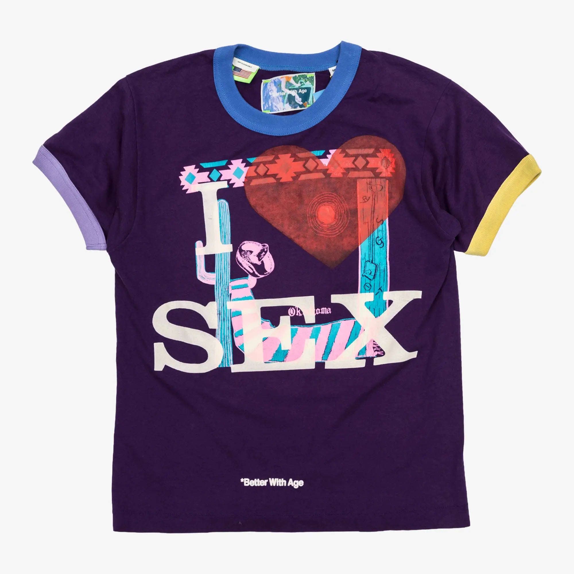 Better With Age Knoxville Ringer T-Shirt Multi - 2