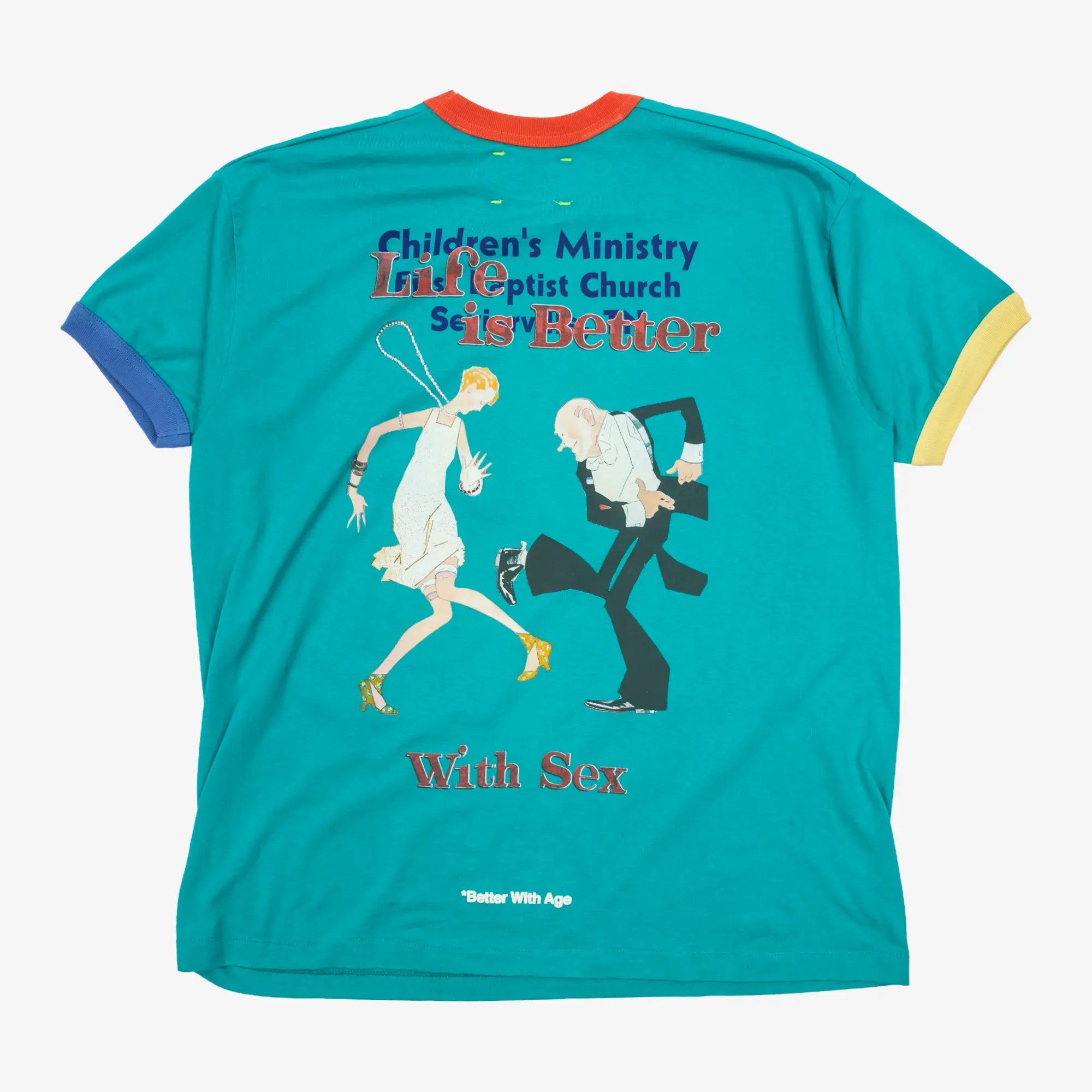 Better With Age Knoxville Ringer T-Shirt Multi - 10