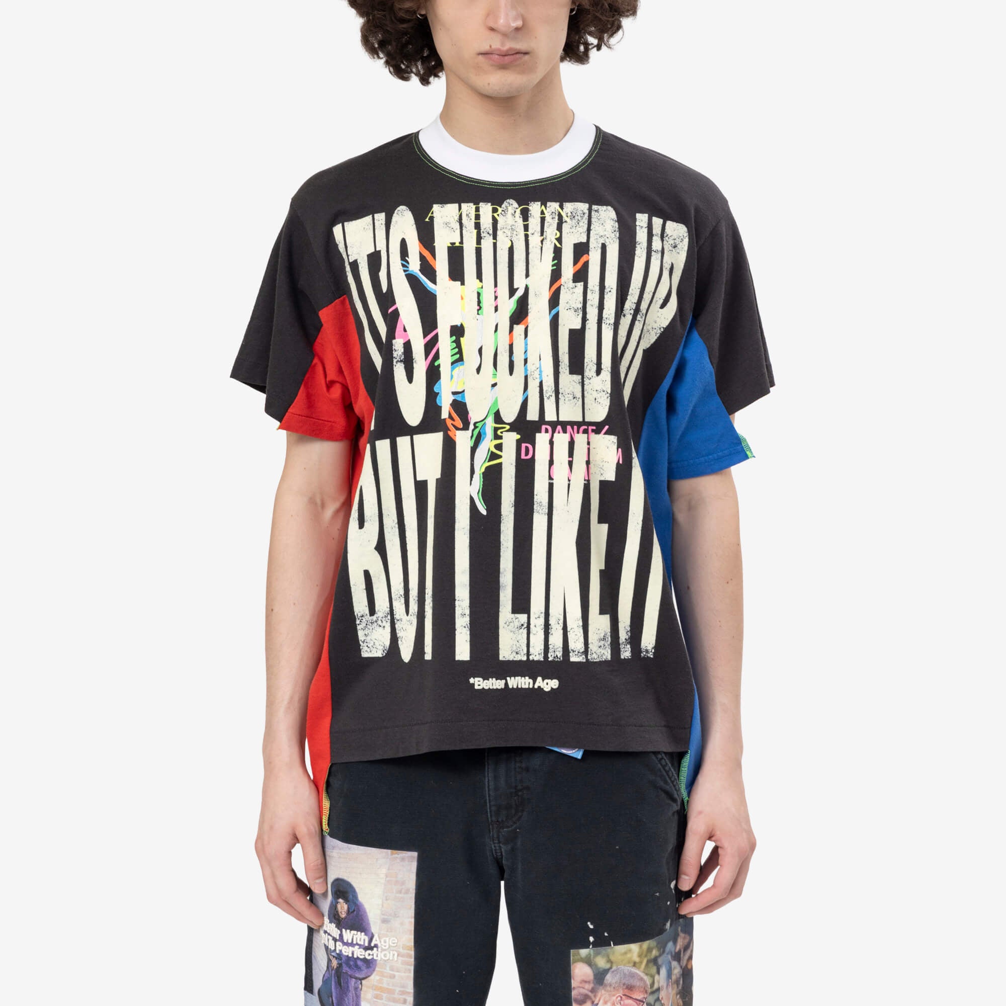 Better With Age Poison 3 Panel T-Shirt Multi - 2