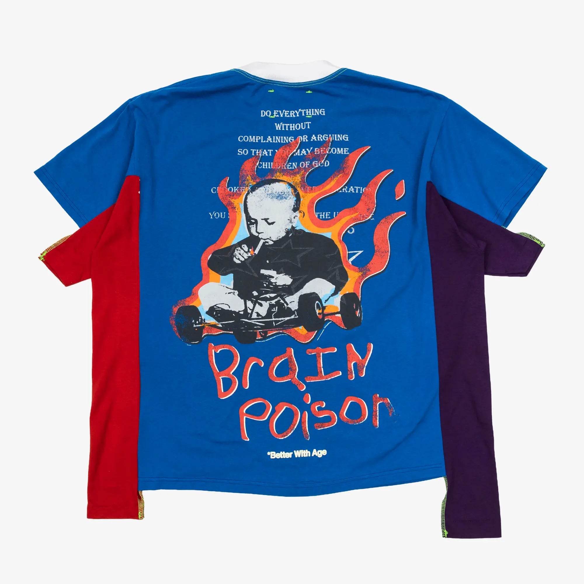 Better With Age Poison 3 Panel T-Shirt Multi - 7