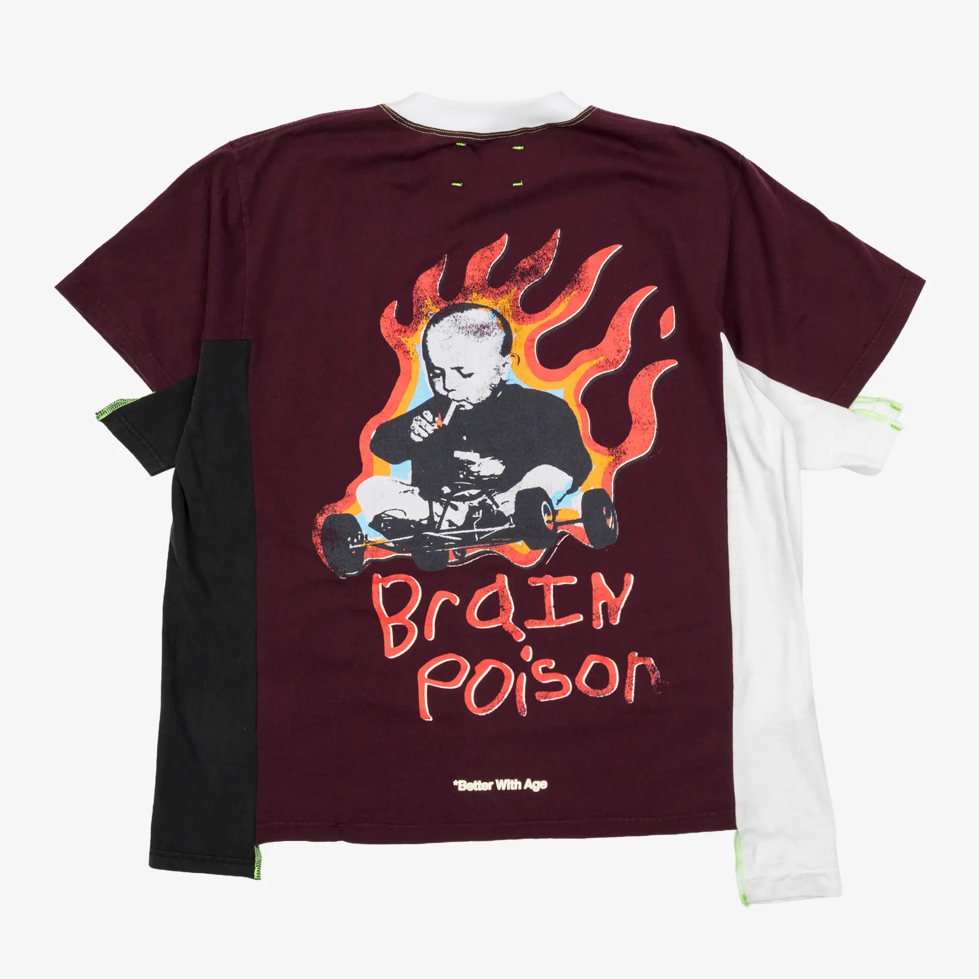 Better With Age Poison 3 Panel T-Shirt Multi - 8
