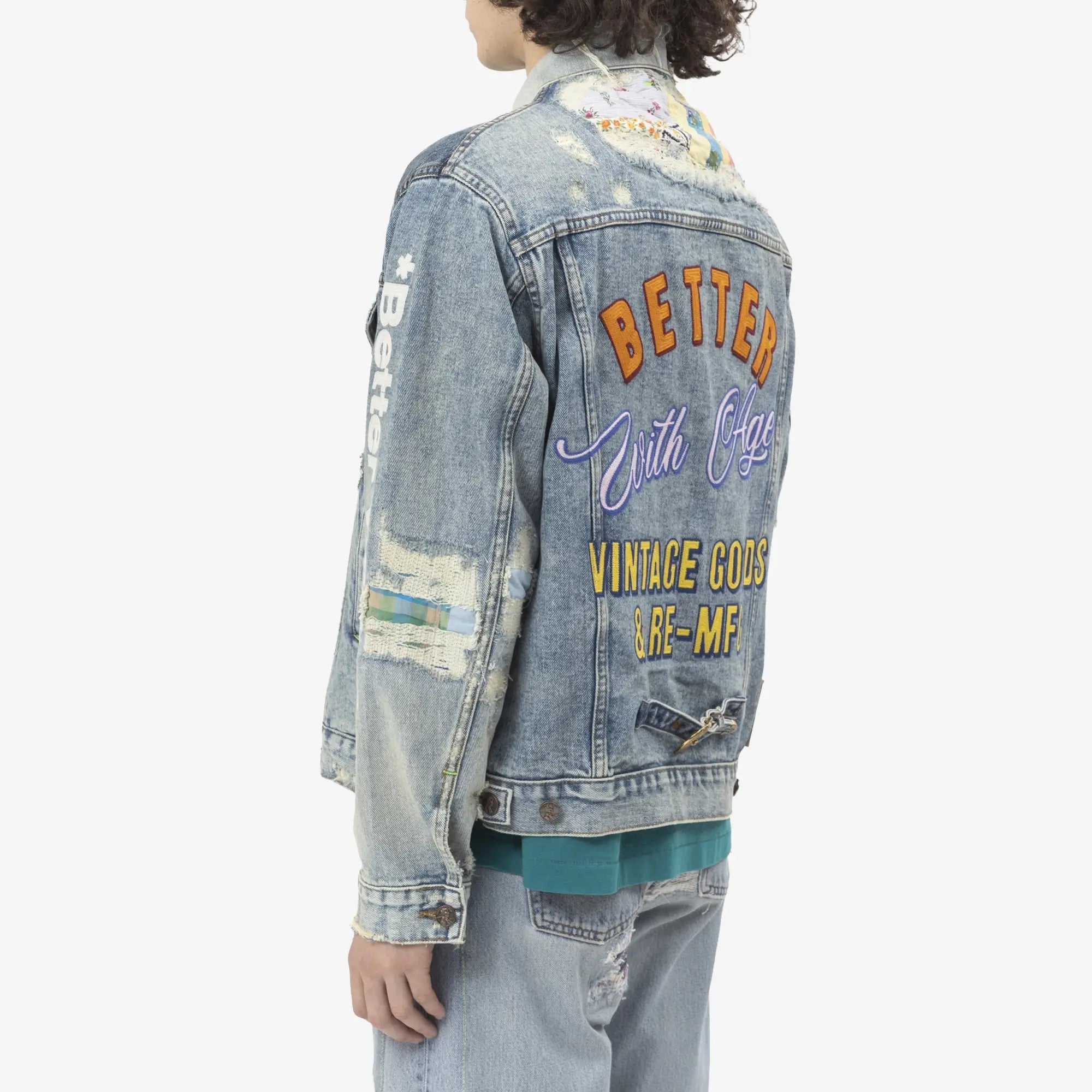 Photo of Better With Age Repair Denim Jacket - 4